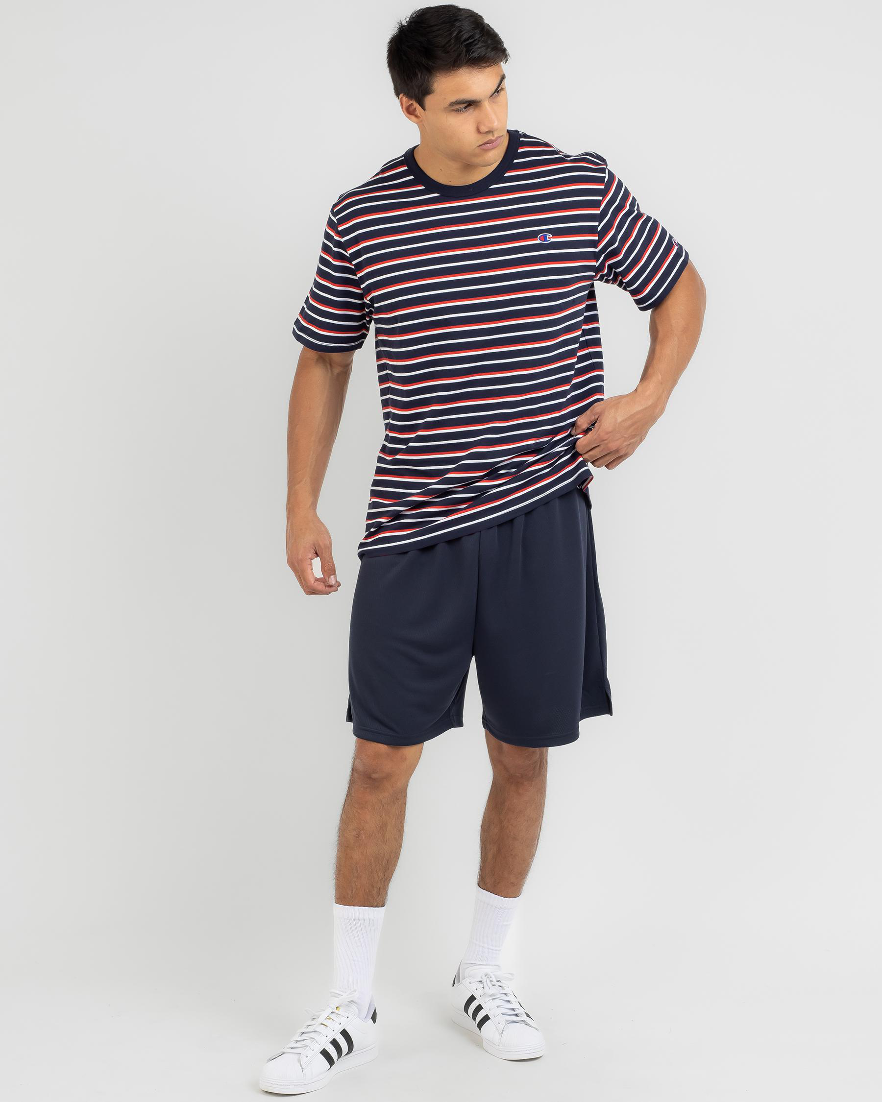 Champion Basketball Shorts In Navy - Fast Shipping & Easy Returns ...