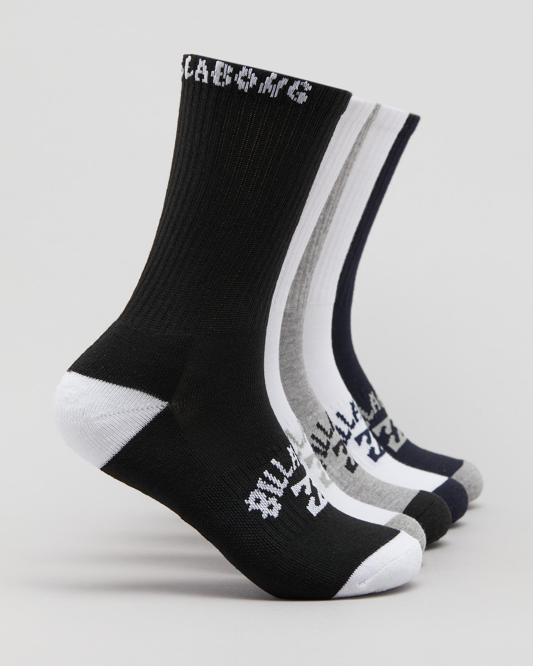 Billabong Boys' Sport Socks 5 Pack In Multi - Fast Shipping & Easy ...