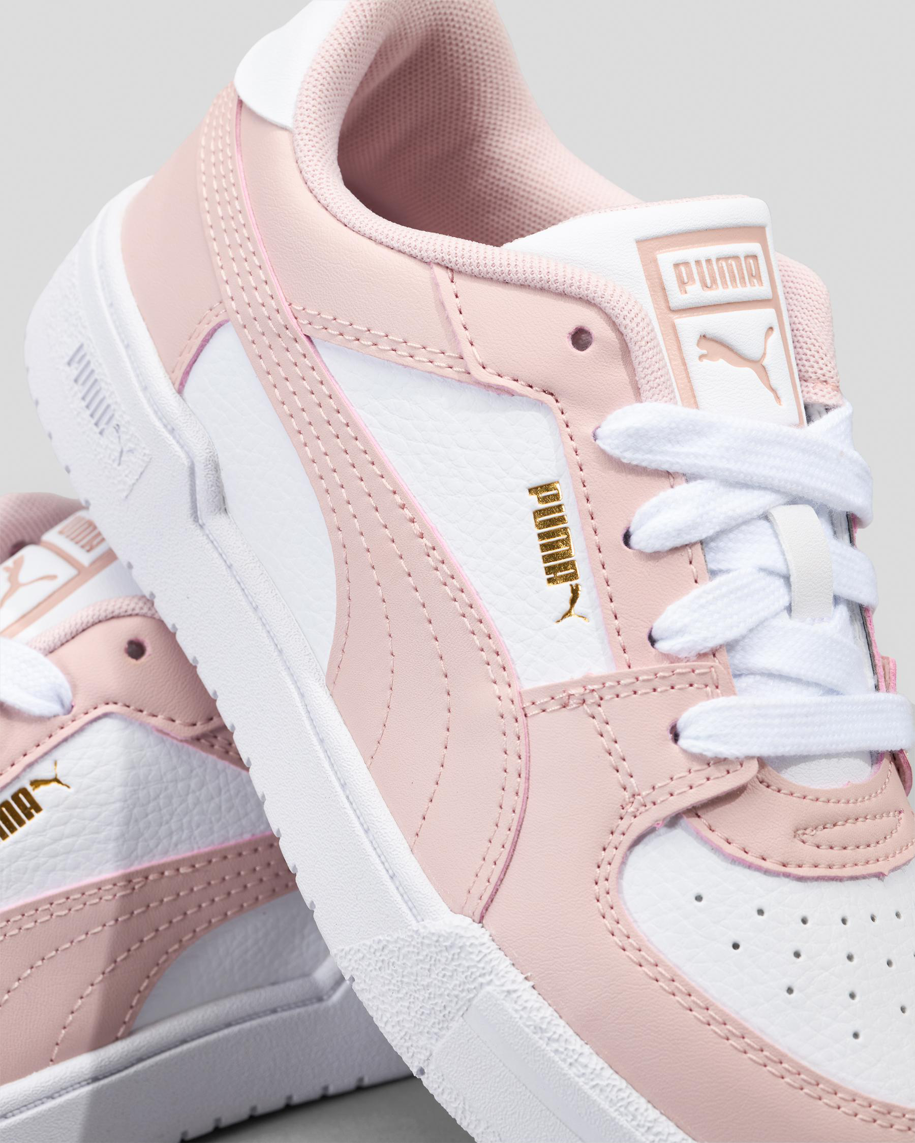 Shop Puma Girls CA Pro Classic Shoes In Puma White mauve Mist Fast 
