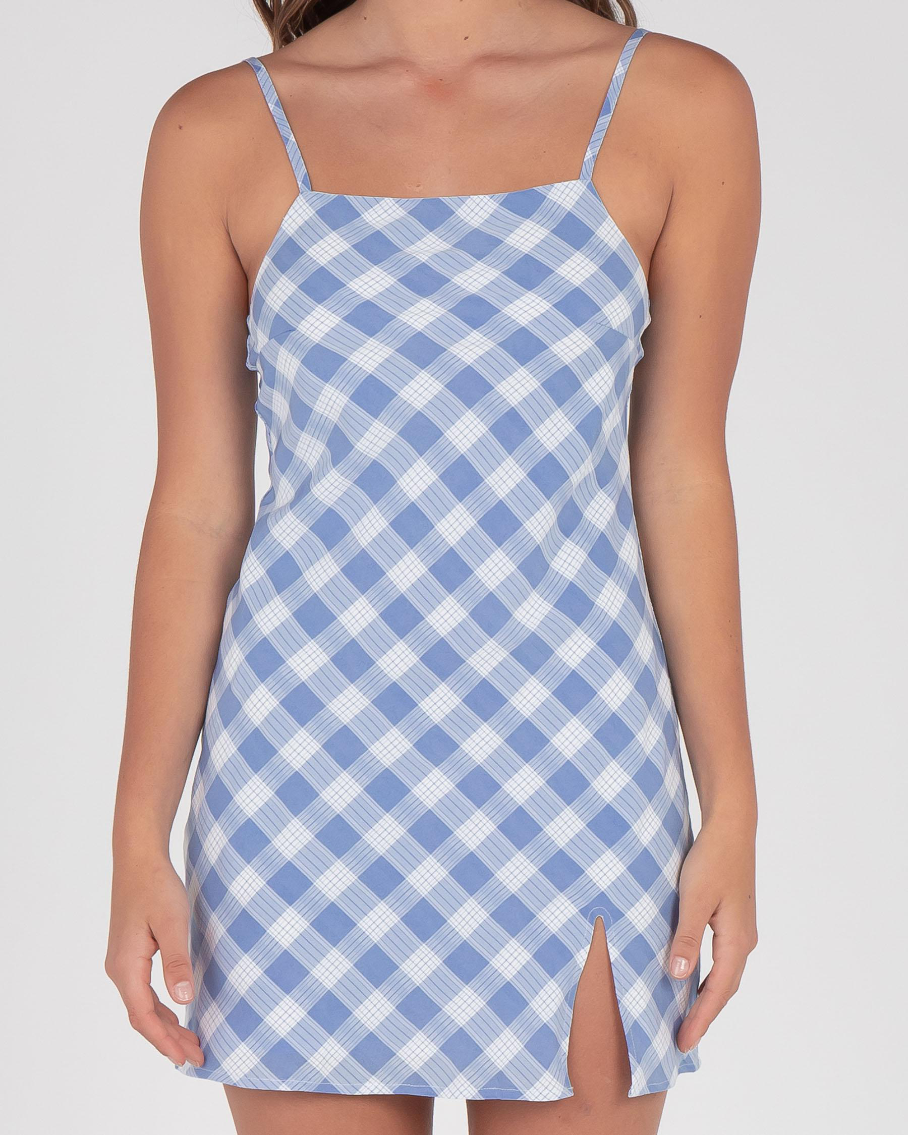 Ava And Ever Albany Dress In Blue/white City Beach Australia