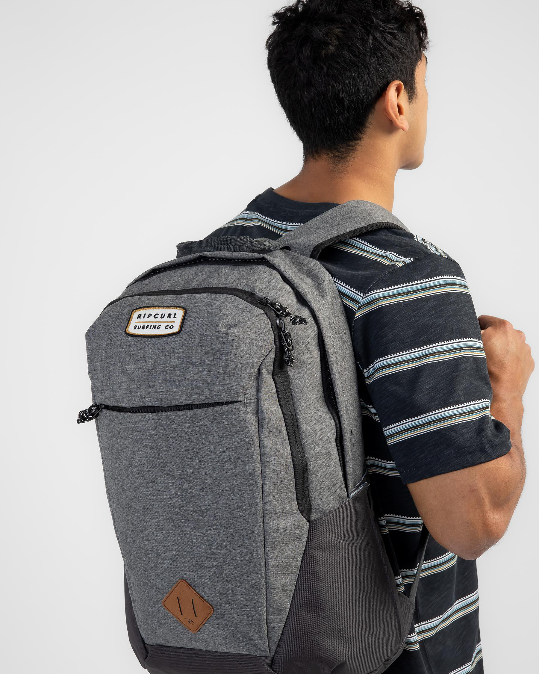 Backpack Rip Shop Rip Curl Overtime 30L Driven Backpack In Grey - Fast Shipping ...
