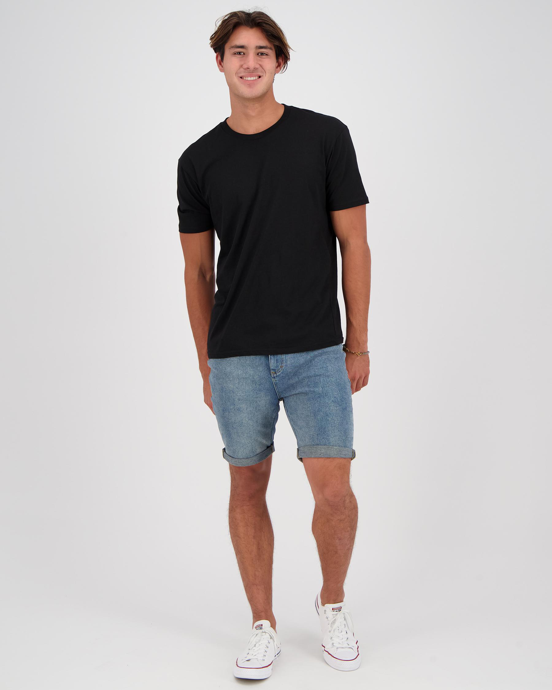 Billabong Versa Denim Rollup Short In Bleach Daze Fast Shipping