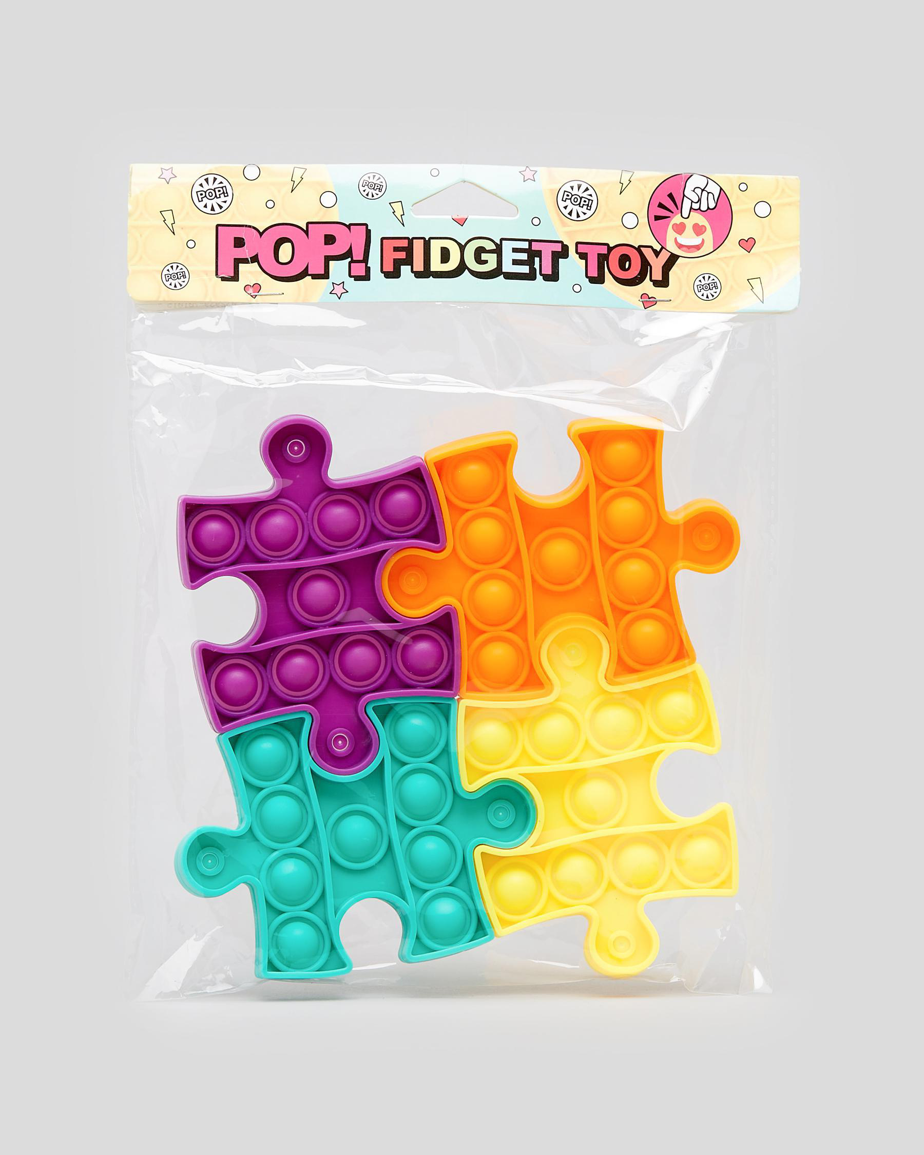 Shop Get It Now Square Puzzle Pop It Toy In Multi Fast Shipping & Easy Returns City Beach