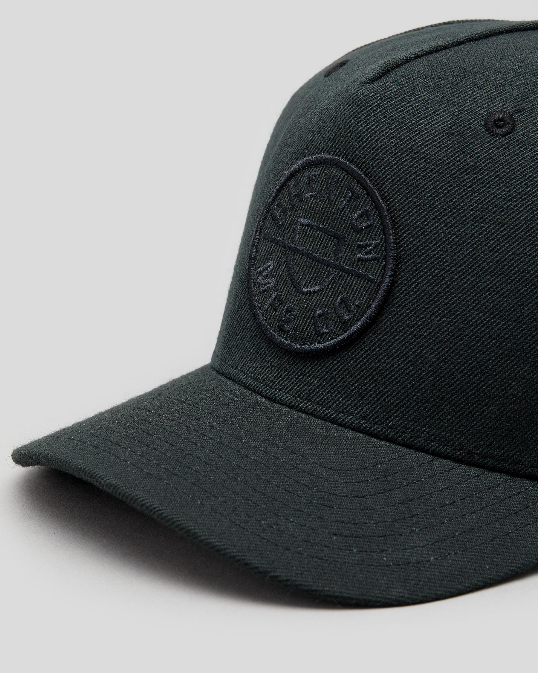 MP Snapback Cap In Pigment Black 