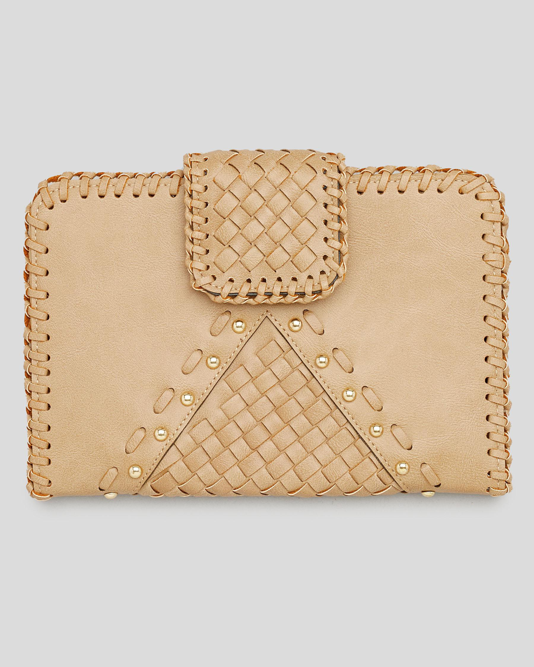 Shop Mooloola Marissa Wallet In Light Tan/gold Fast Shipping & Easy Returns City Beach Australia