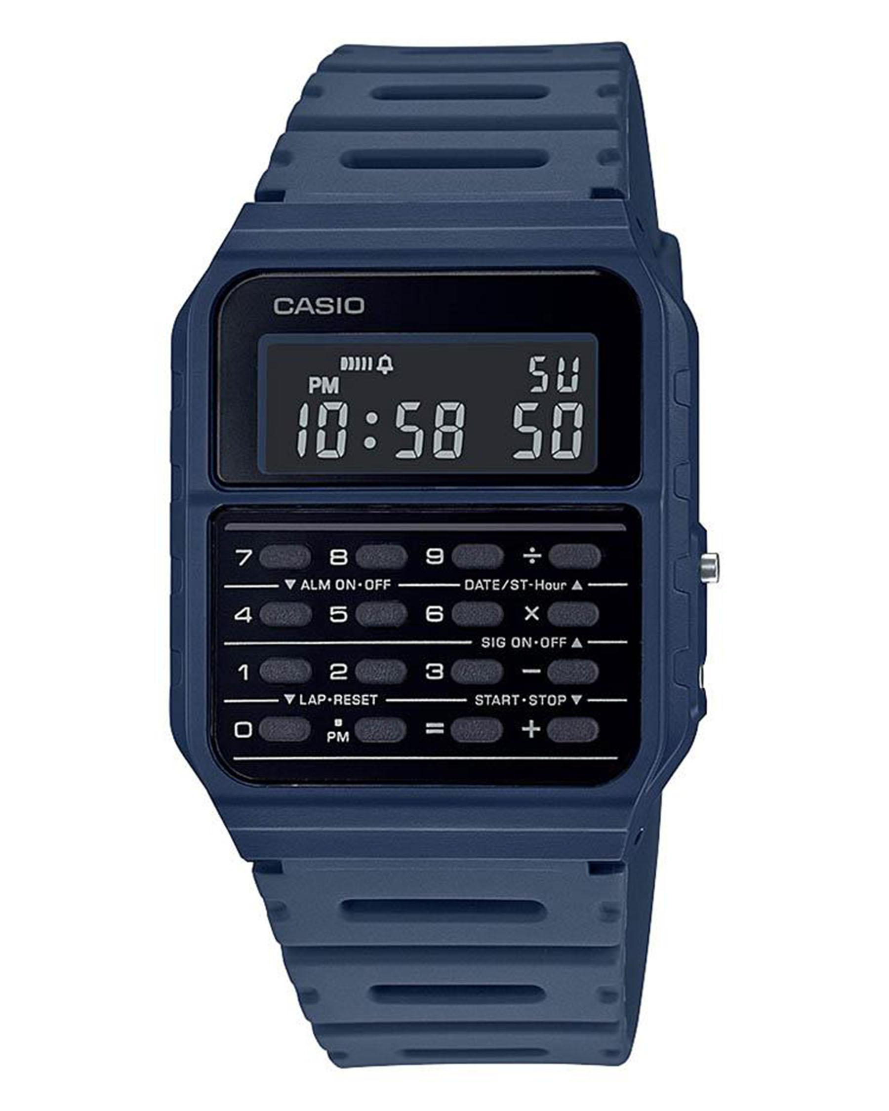 Casio CA53WF2B Calculator Watch In Blue FREE* Shipping & Easy