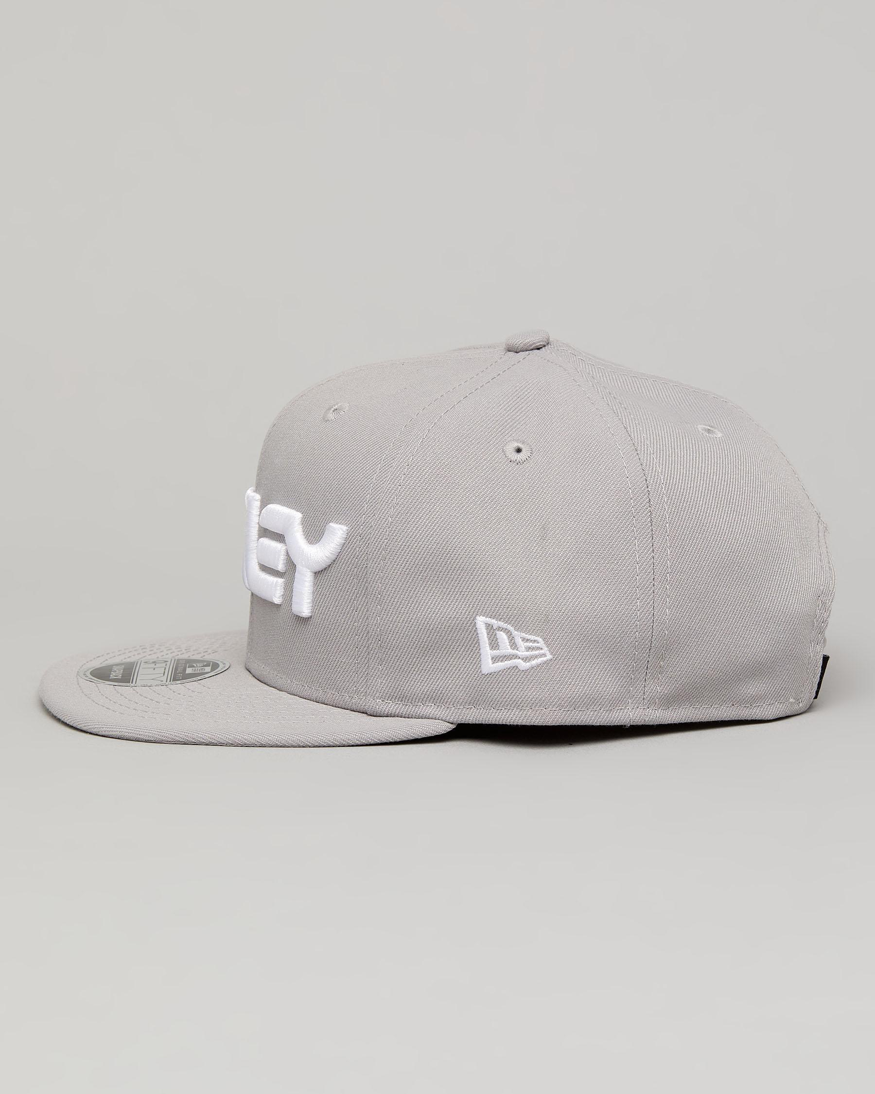 Shop Oakley Marll Novelty Snapback Cap In Stone Grey Fast Shipping