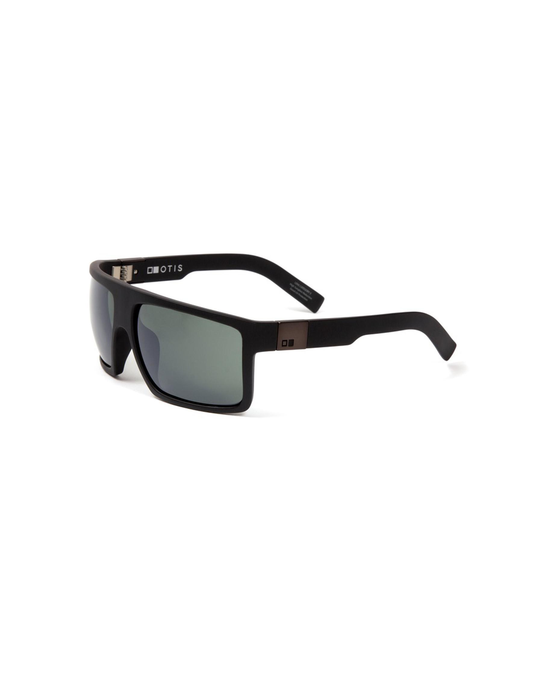Shop Otis Capitol Reflect Sunglasses In Matte Black/flash Mirror Grey