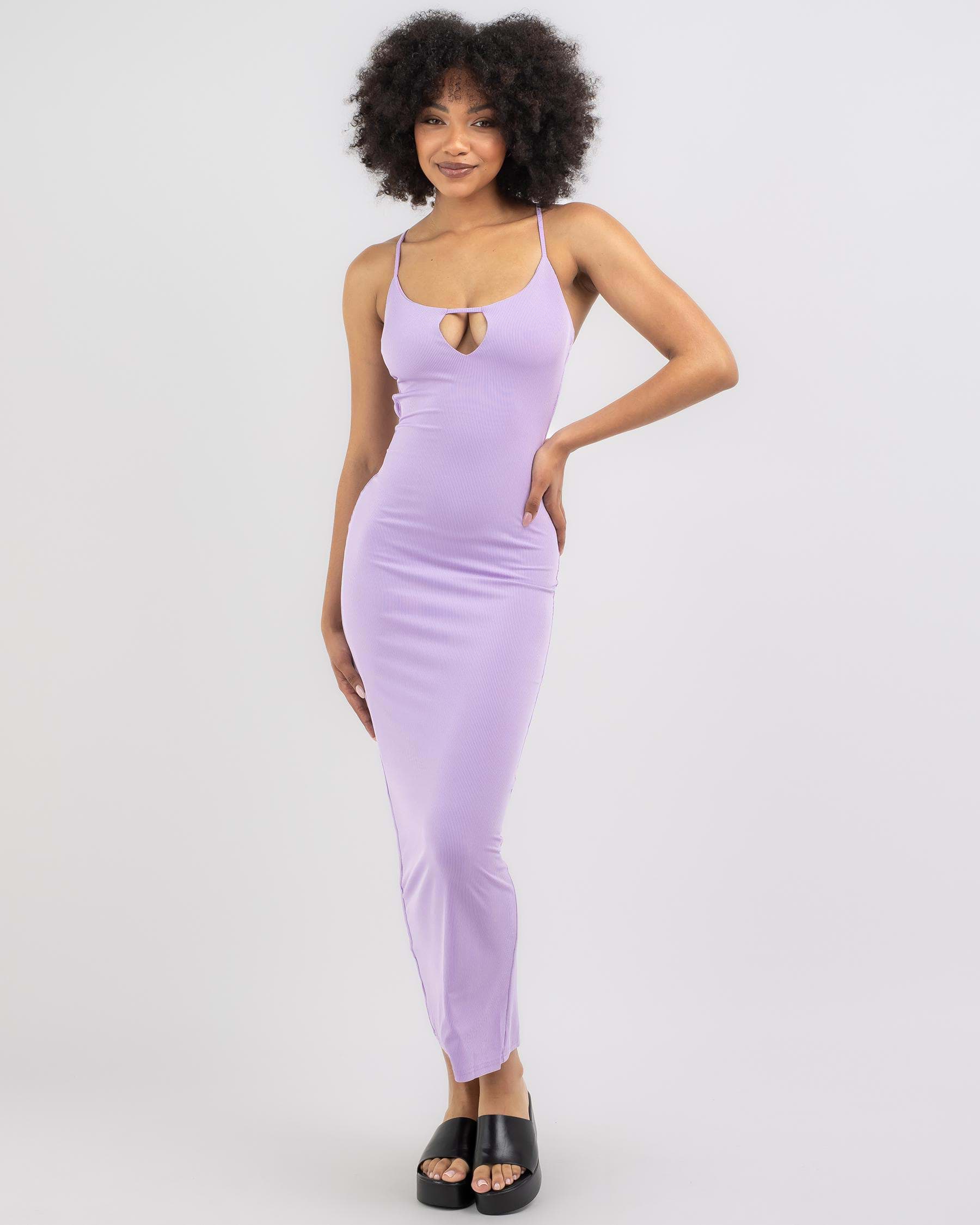 Shop Ava And Ever Lea Maxi Dress In Lilac - Fast Shipping & Easy ...