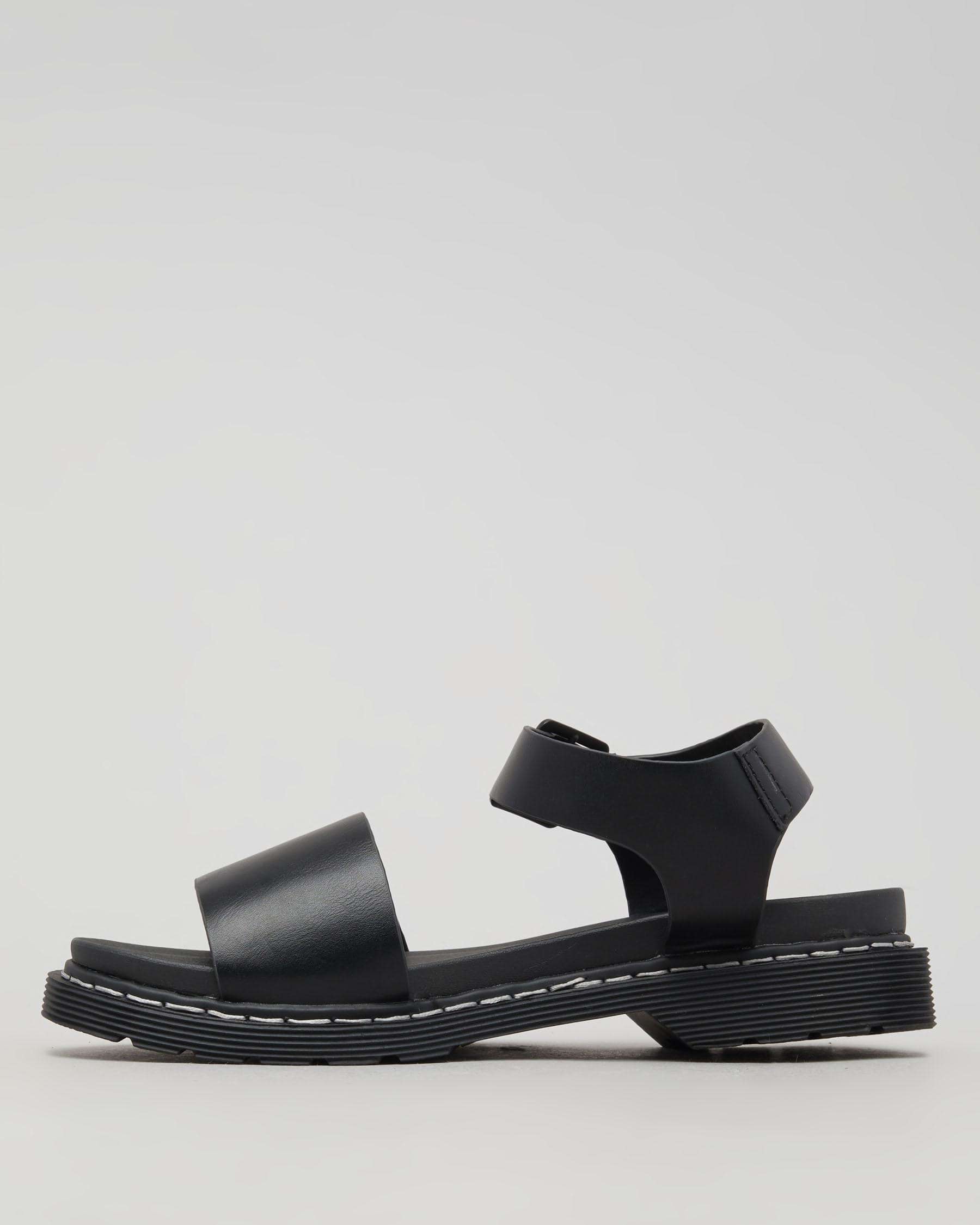Ava And Ever Janey Sandals In Black - Fast Shipping & Easy Returns ...