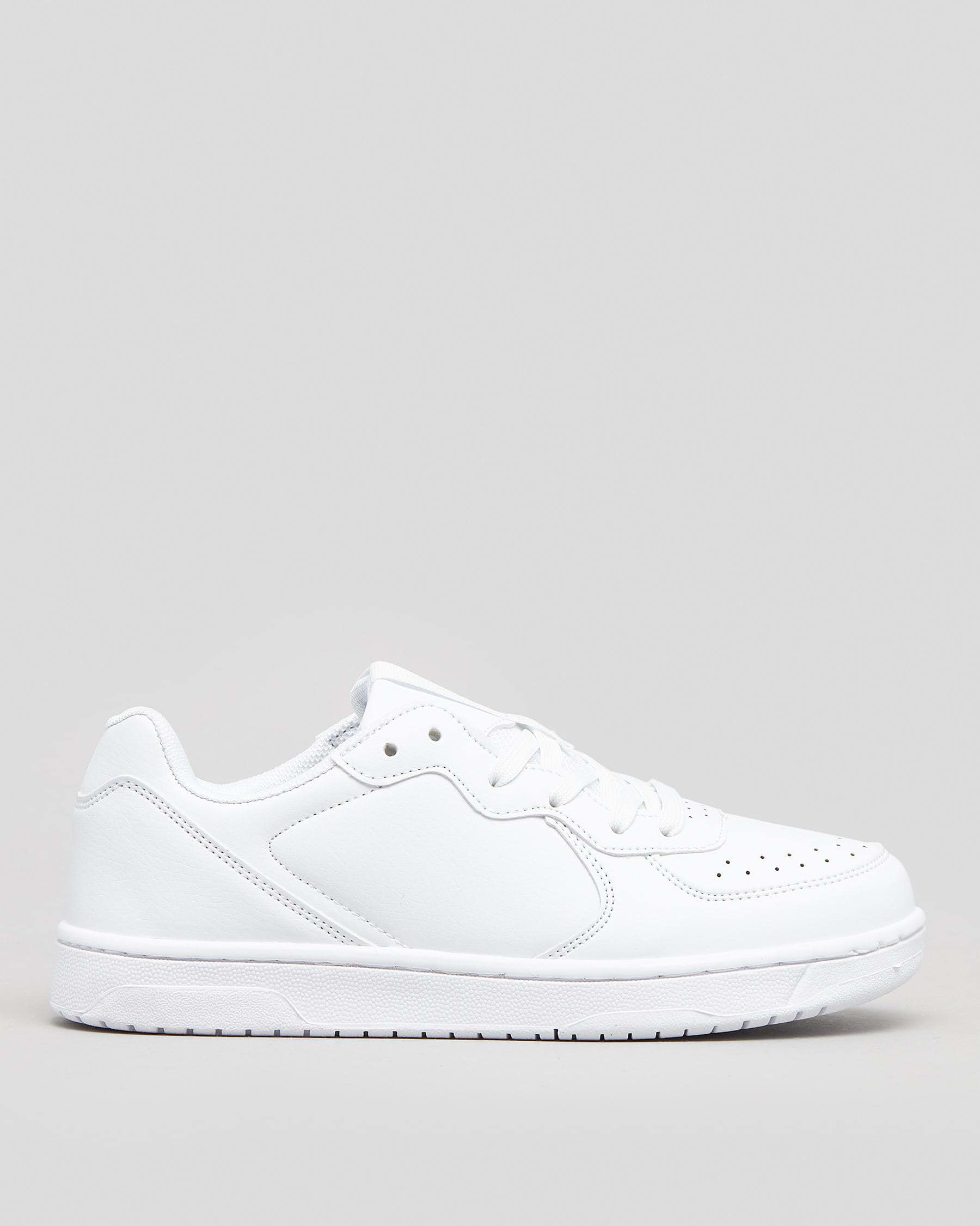 Lucid Boys' Alpha Shoes In White/white - Fast Shipping & Easy Returns ...