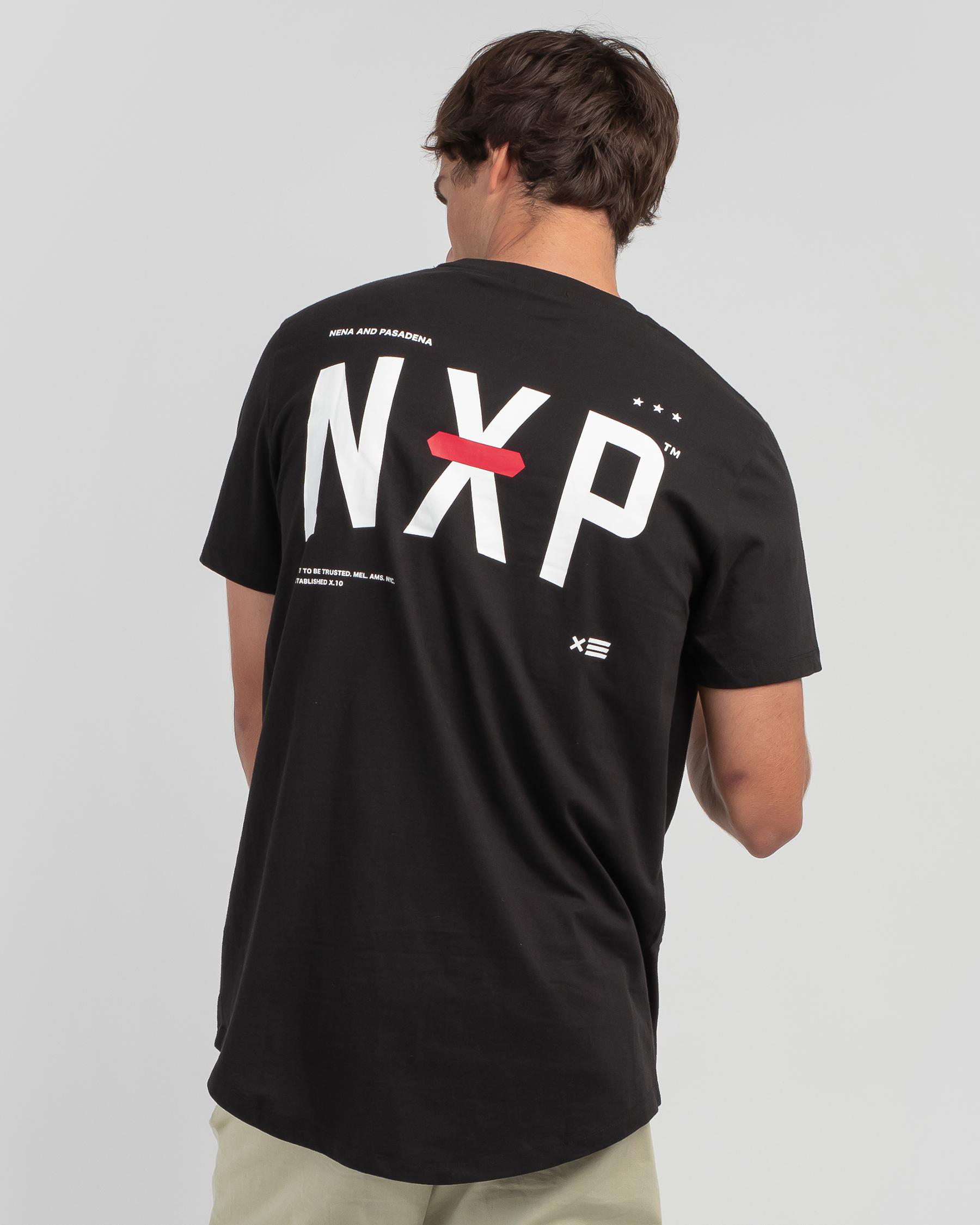 Shop Nena & Pasadena Unrivaled Scoop Back T-Shirt In Jet Black - Fast ...