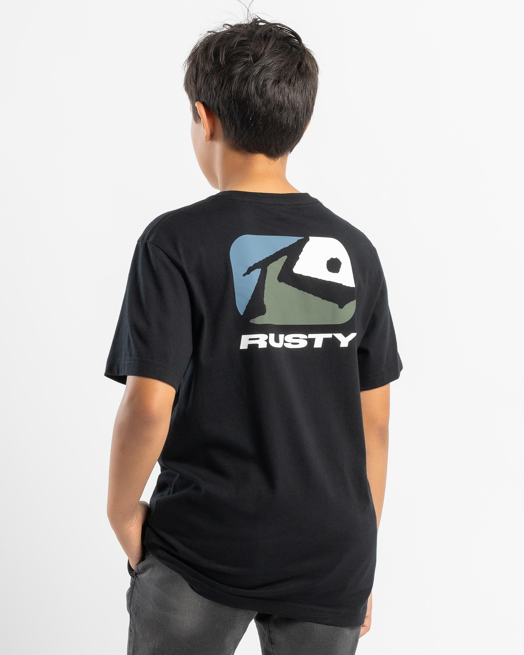 Rusty Boys 6-14 Registered T-Shirt (Elderberry) main image 0