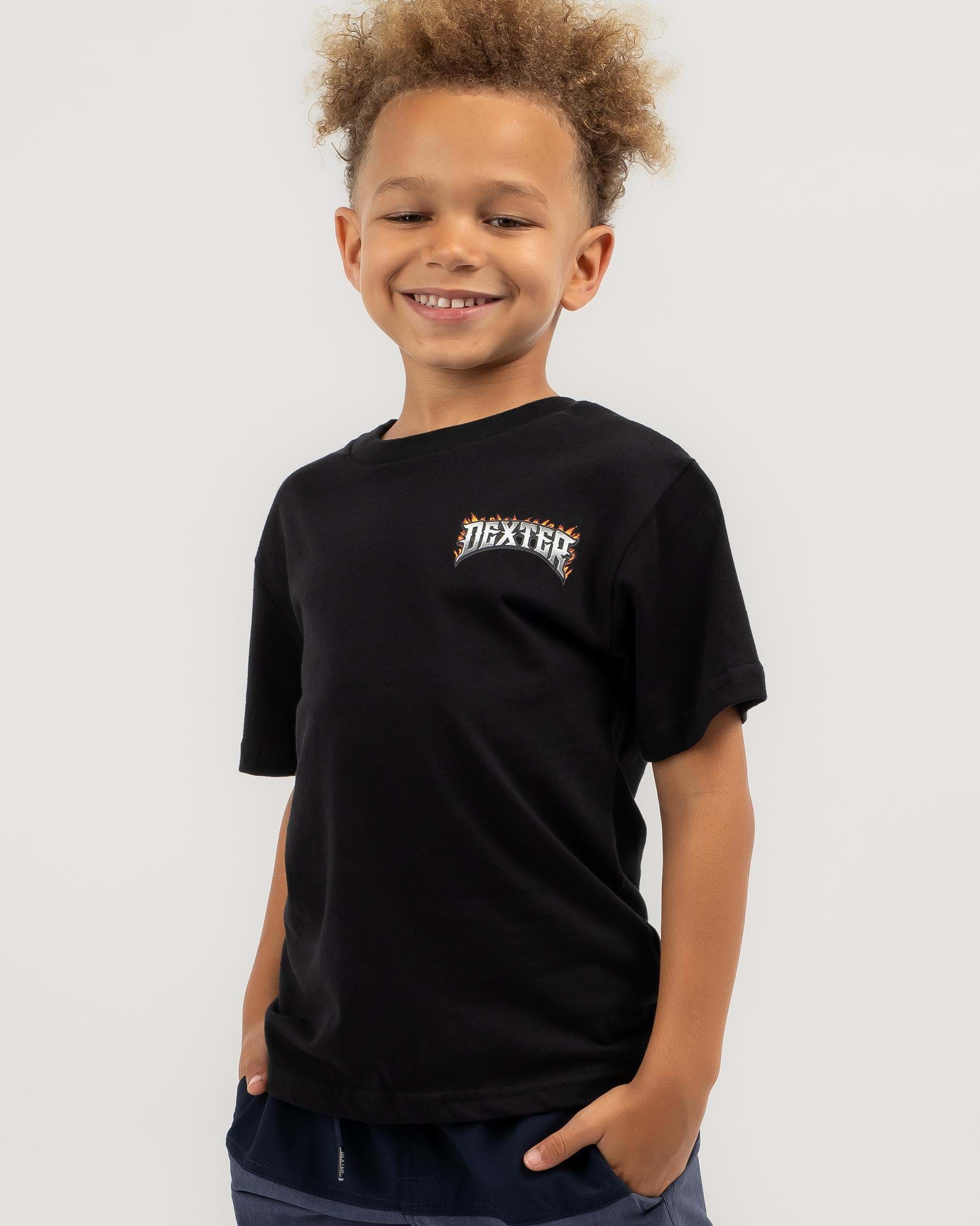Shop Dexter Toddlers' Road Warrior T-shirt In Black - Fast Shipping ...
