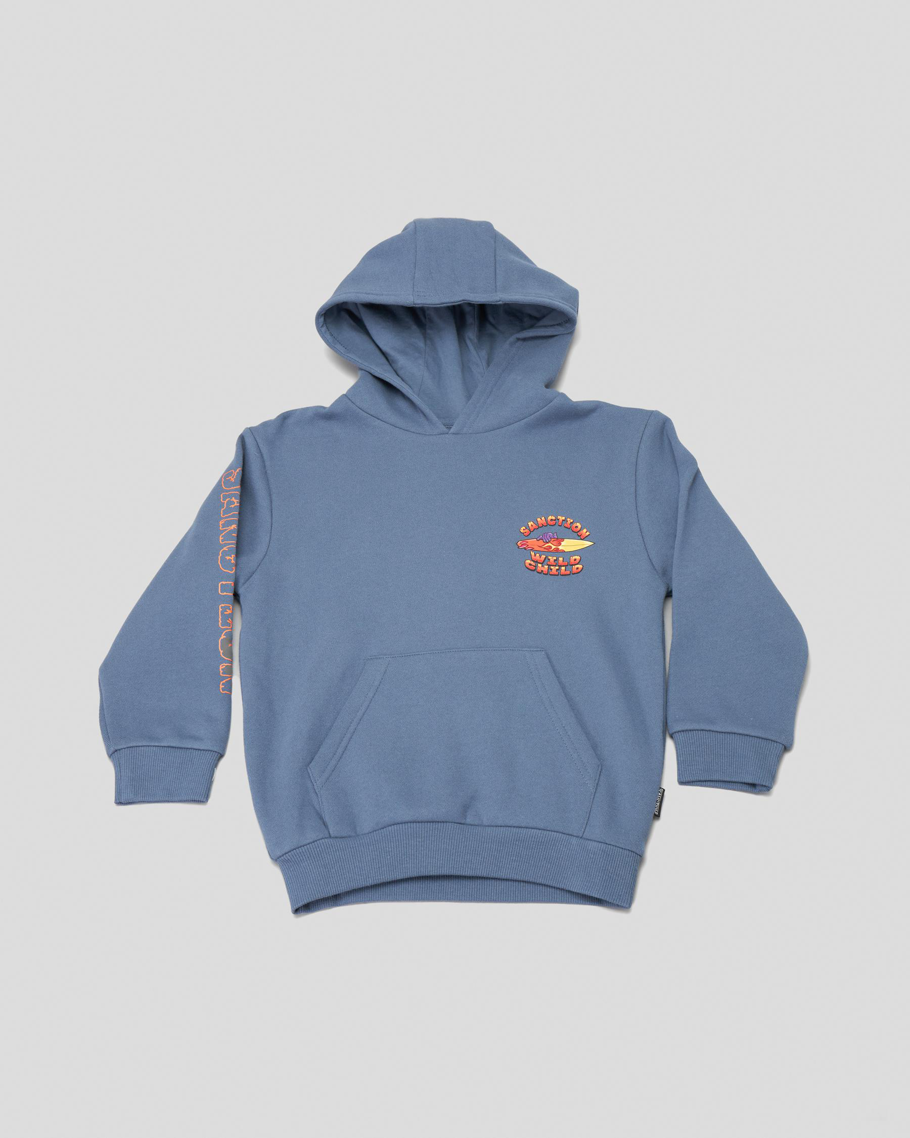 Sanction Toddlers' Radical Hoodie In Slate Blue - Fast Shipping & Easy ...