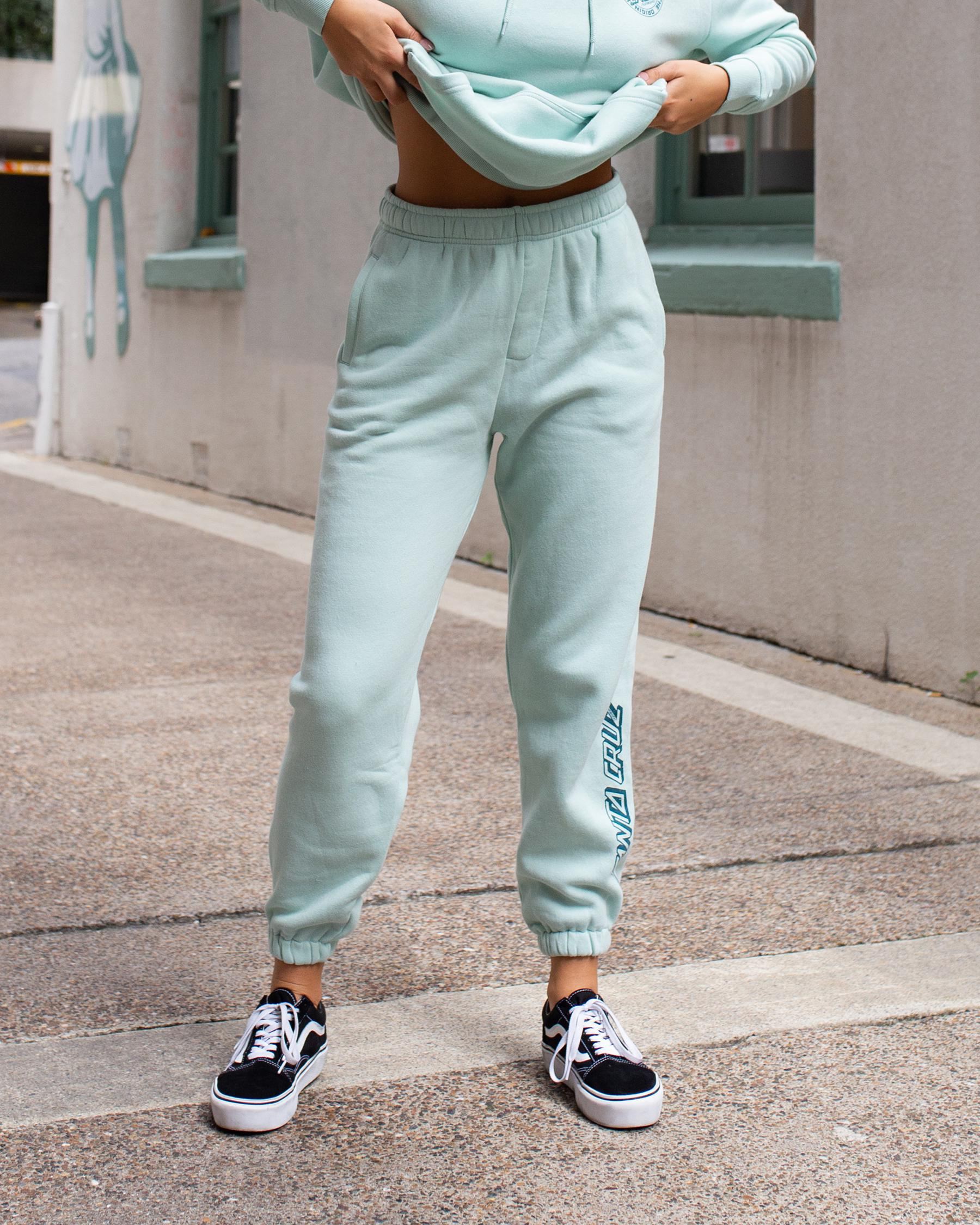 Santa Cruz Classic Strip Track Pants In 