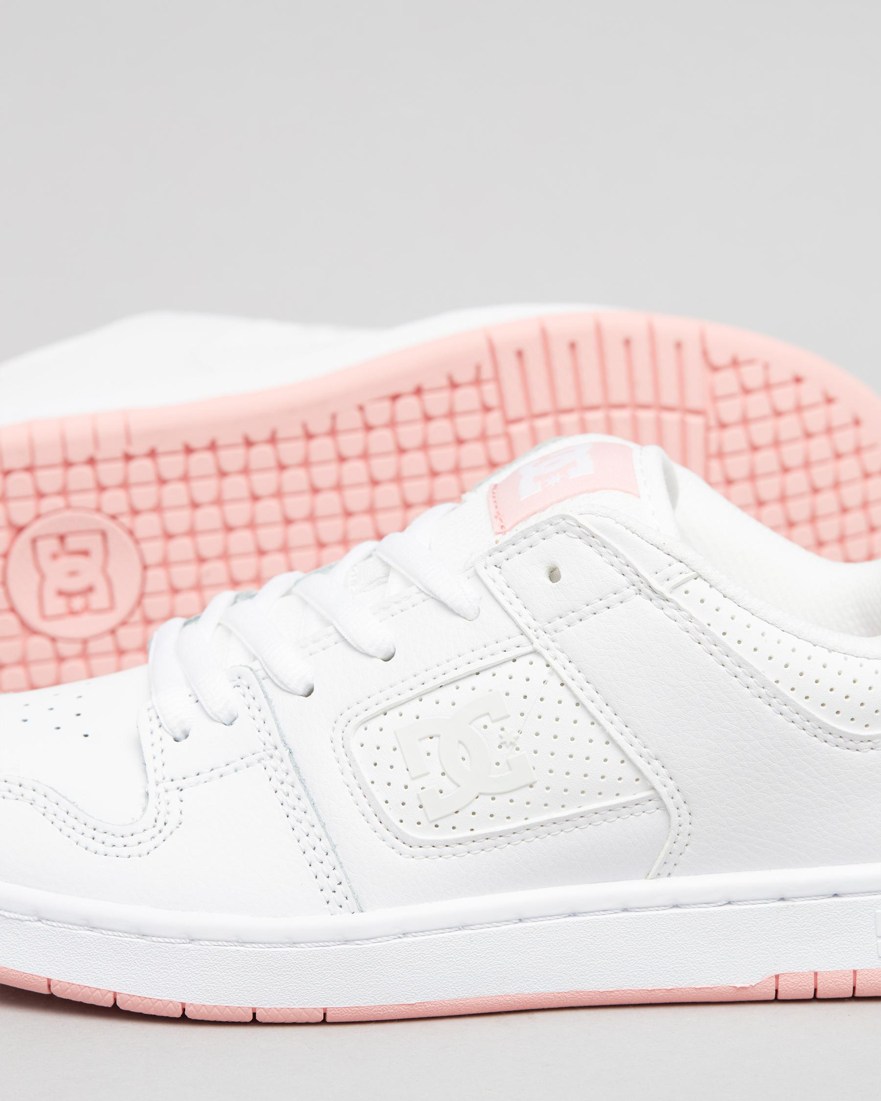 Womens Manteca 4 Shoes - BLUE/PINK / 5 | DC Shoes - View #3