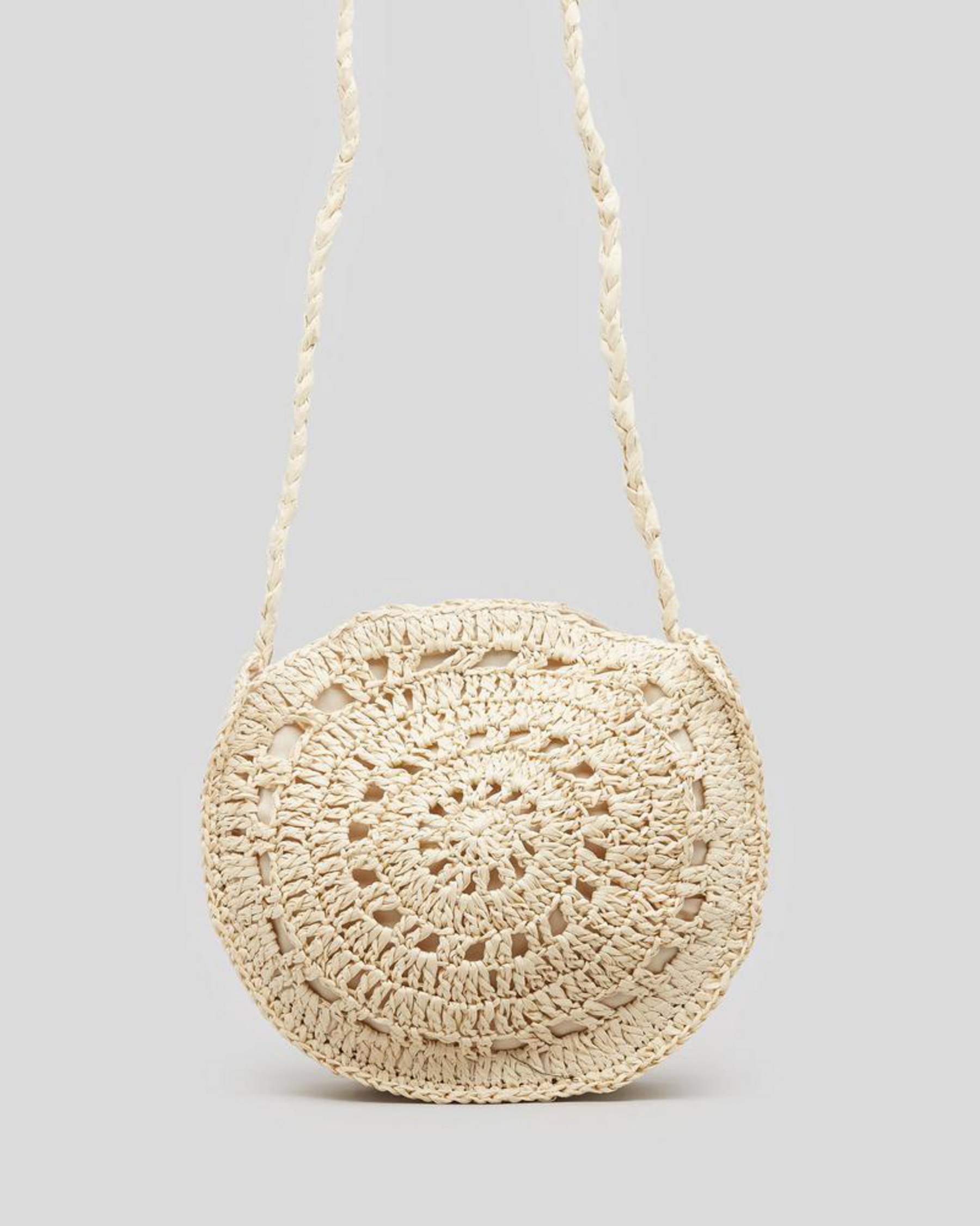 Shop Mooloola Nicoya Straw Crossbody Bag In Natural Fast Shipping