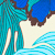 Butter/blue/teal