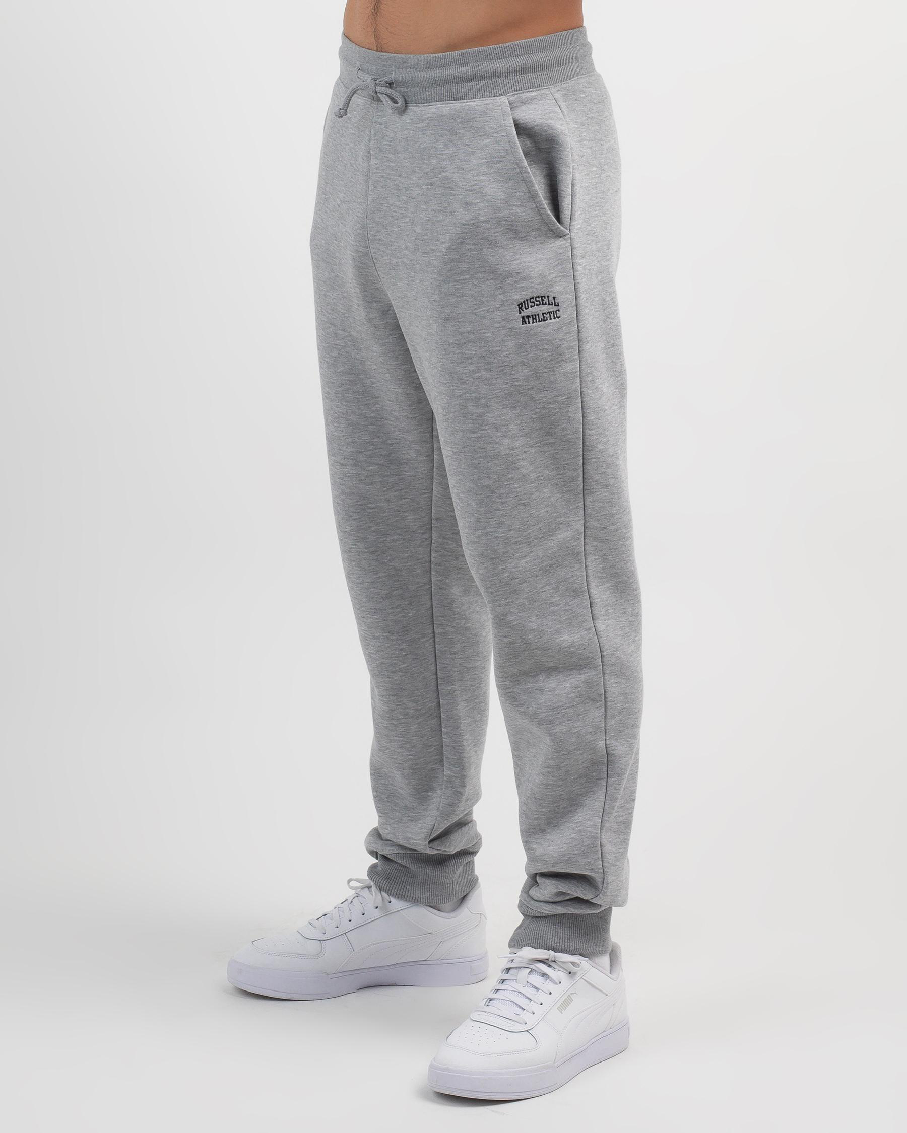 Shop Russell Athletic Originals Cuff Track Pants In Grey Fast Shipping & Easy Returns City