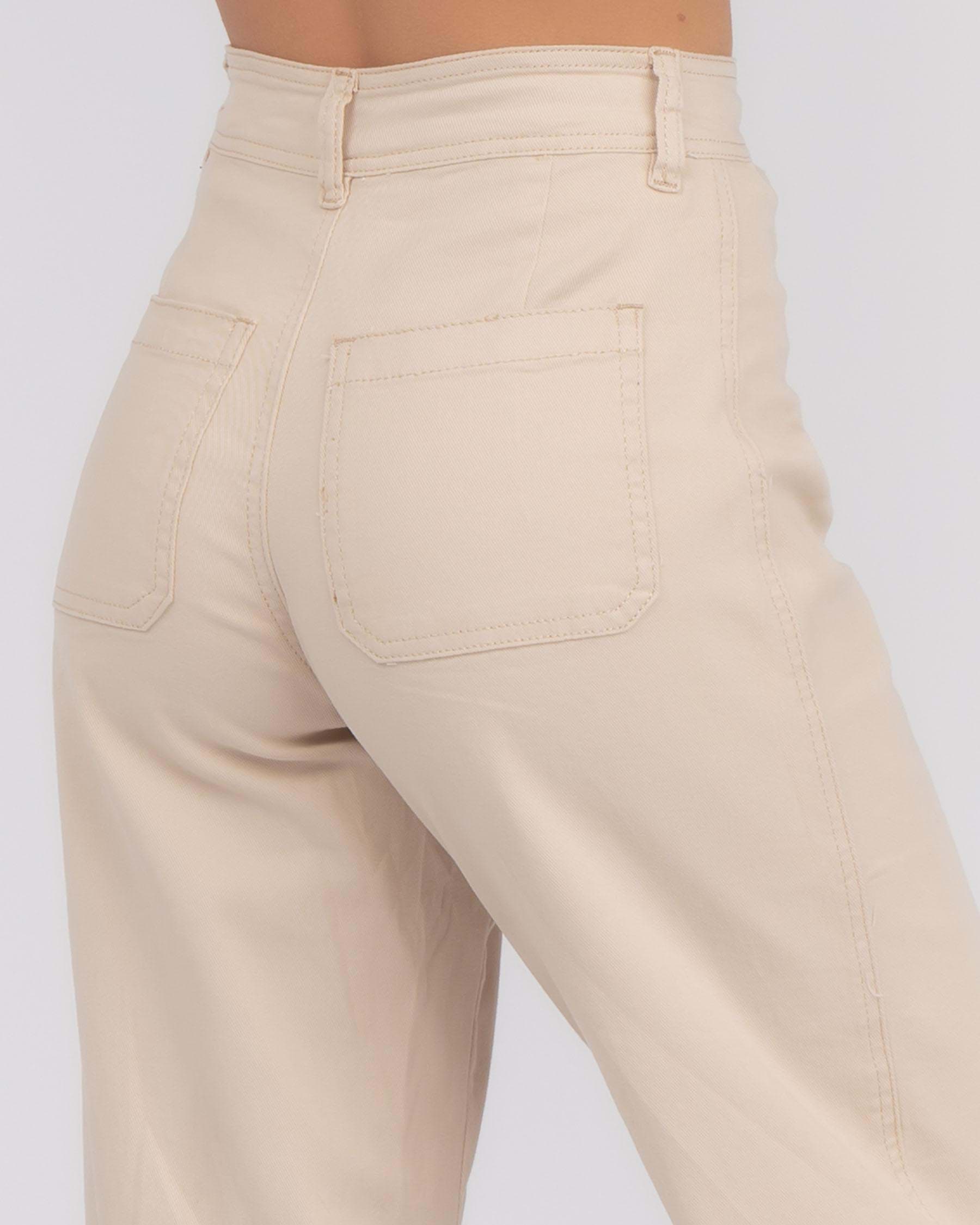 Ava And Ever Atlanta Pants In Sand - Fast Shipping & Easy Returns ...
