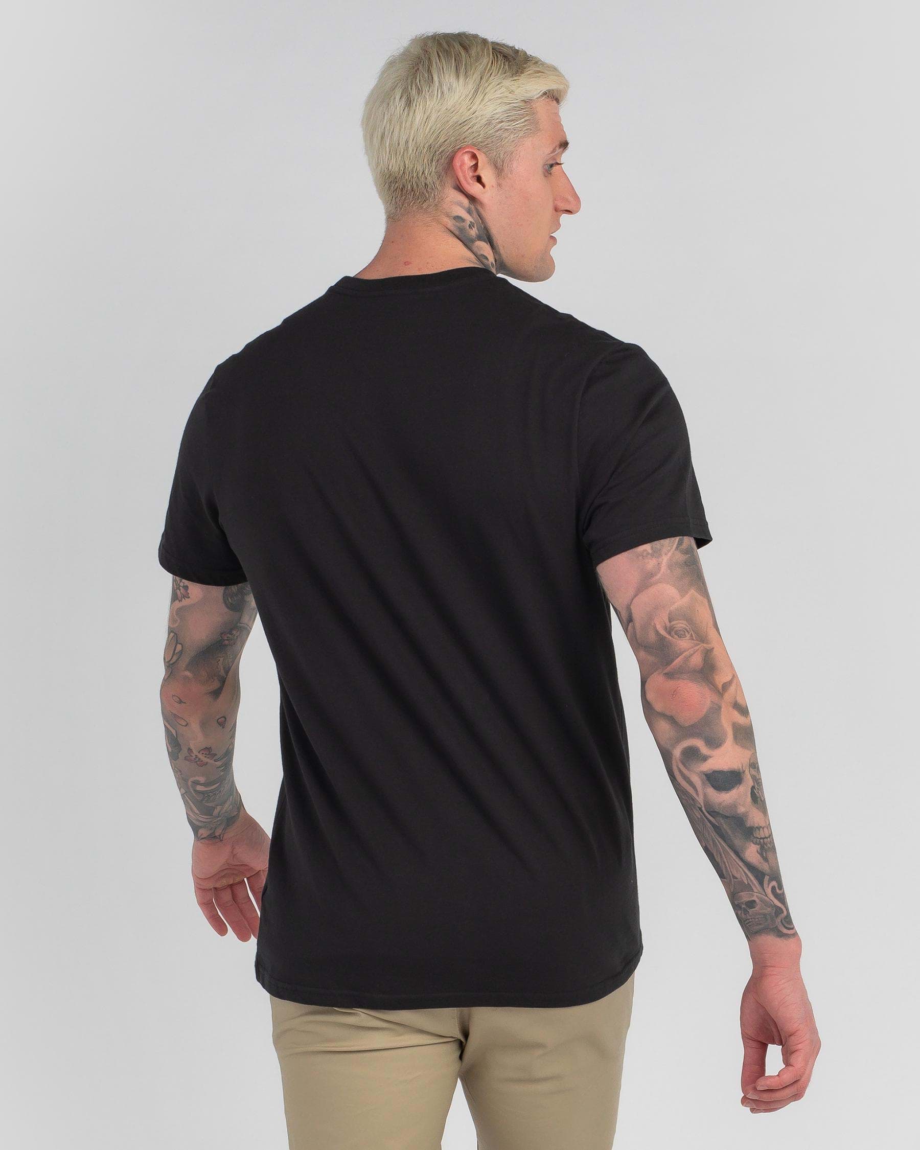 Shop Fox Legacy Moth T-Shirt In Black - Fast Shipping & Easy Returns ...