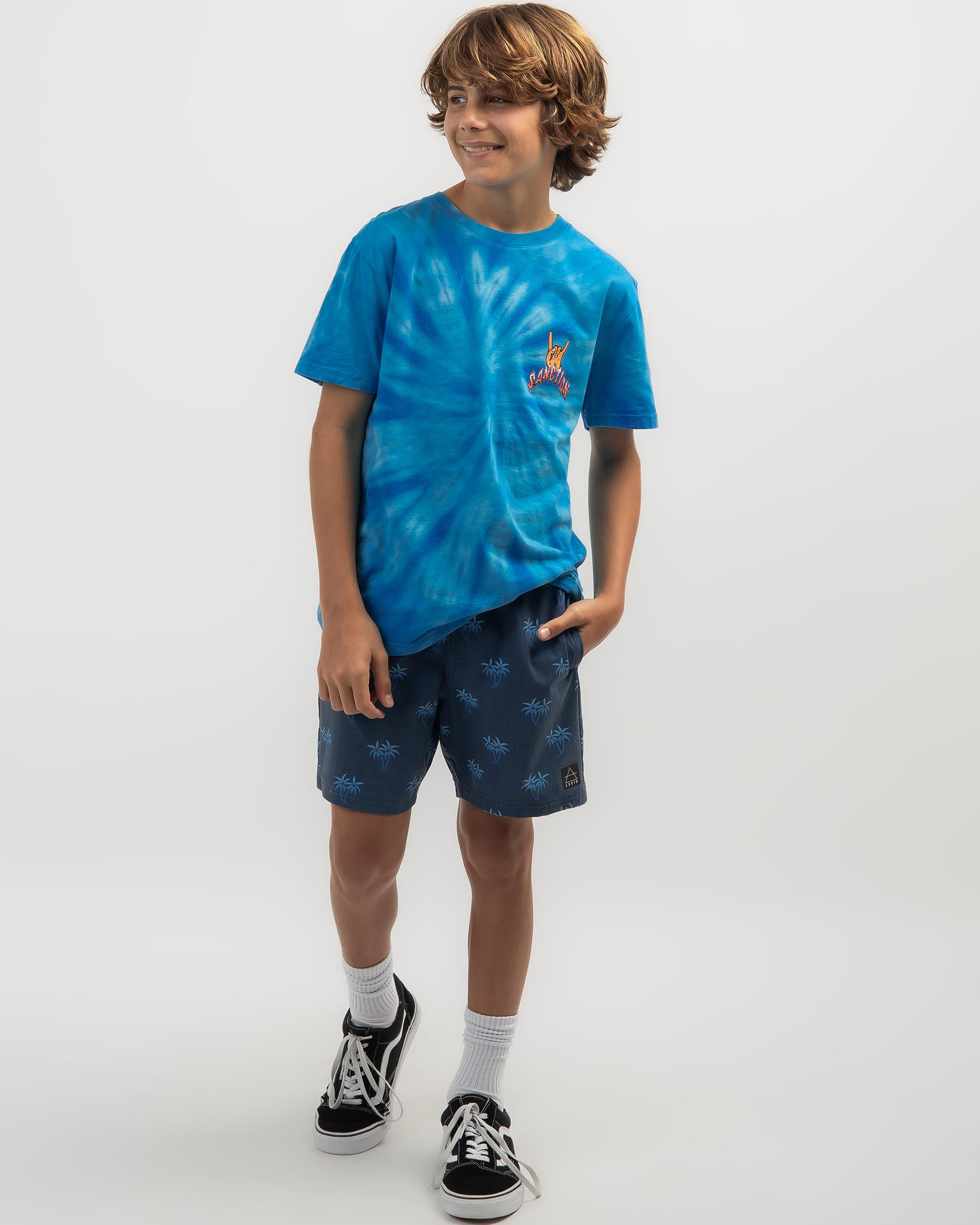 BOYS MID LENGTH BOARDSHORT W ELASTIC WAIST MY LUCKY STARS main image 1