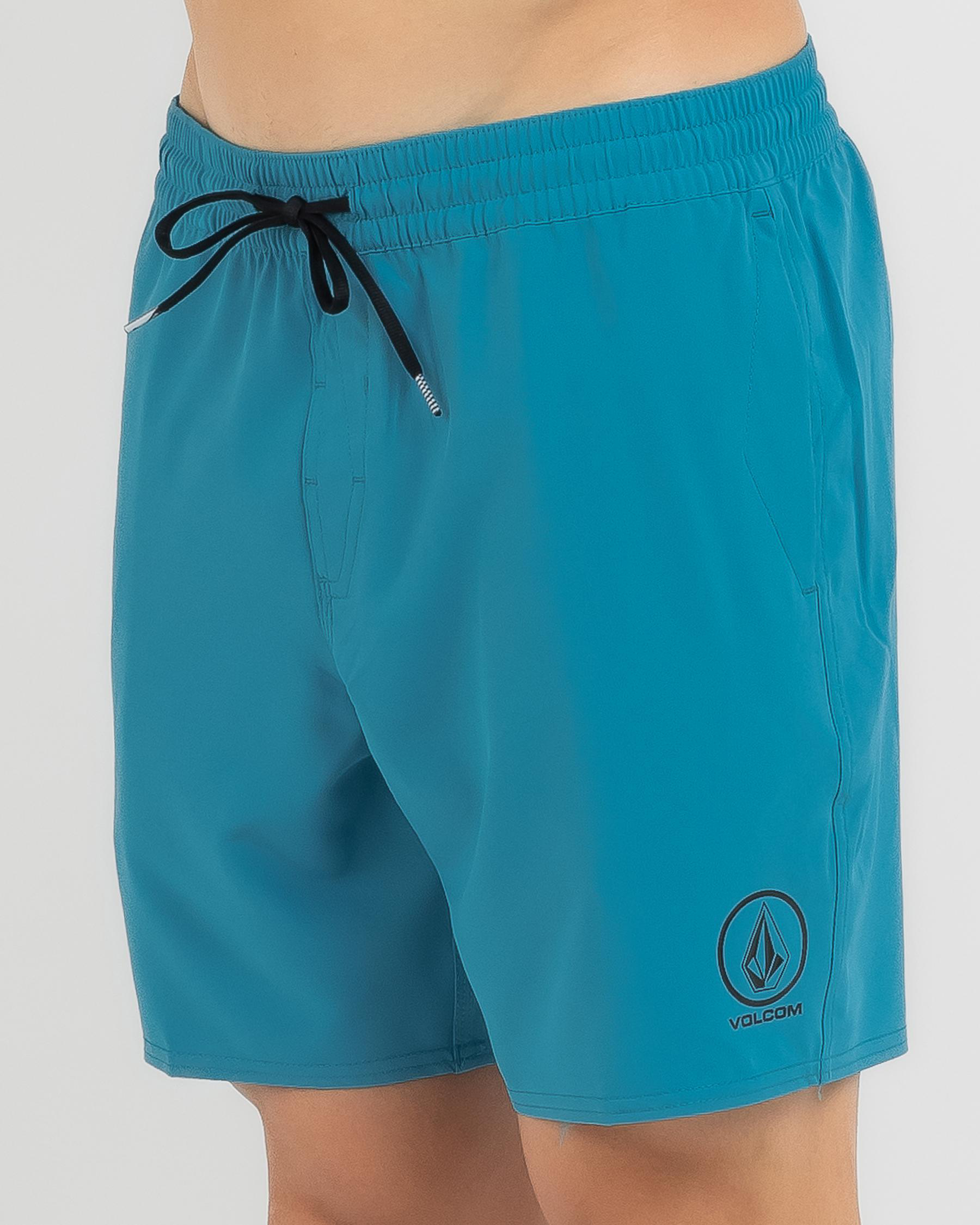 Manic Elastic Waist Board Shorts In Atlantic Fast Shipping & Easy Returns City Beach