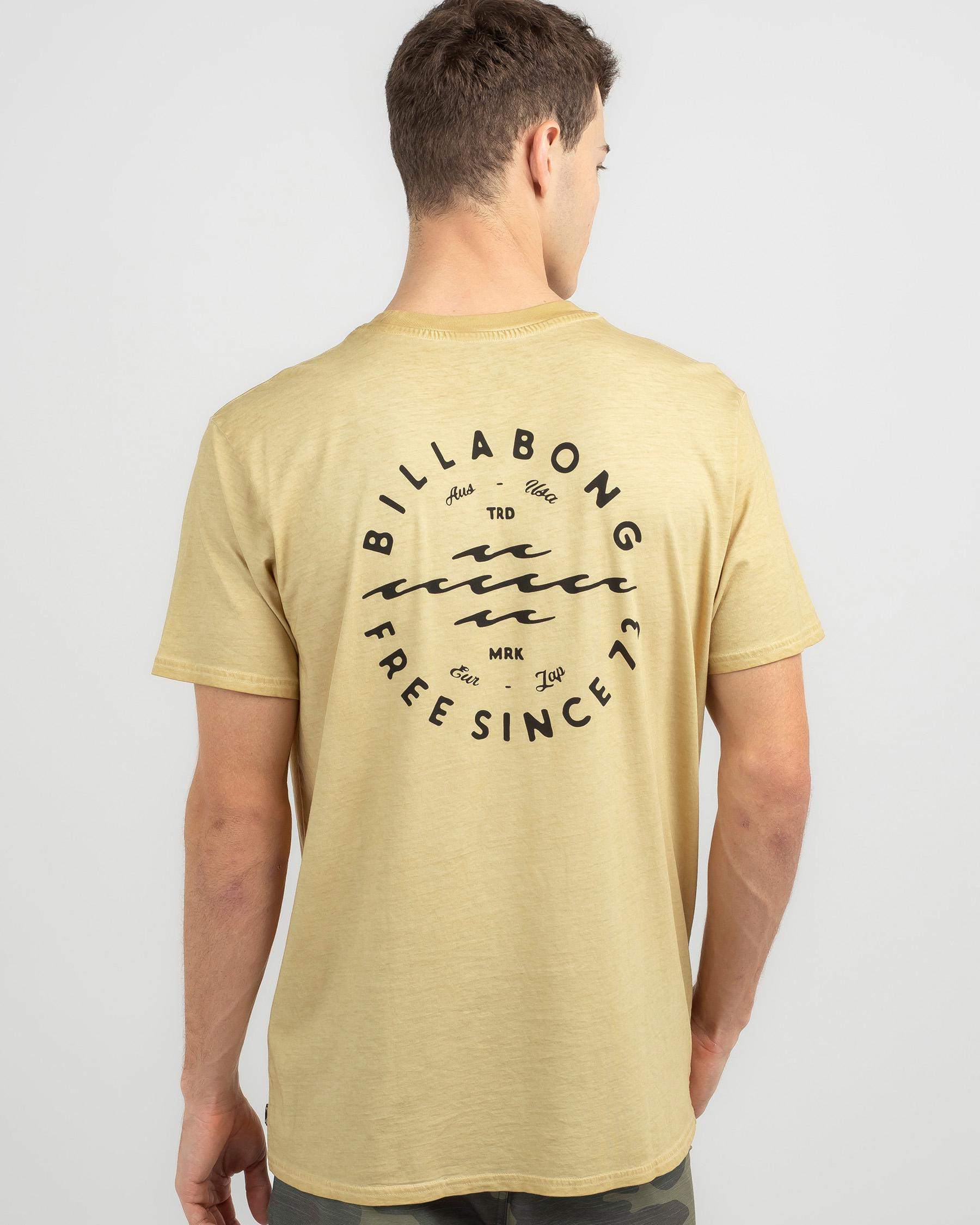 Billabong Big Wave Daz T-Shirt In Desert - Fast Shipping & Easy Returns ...