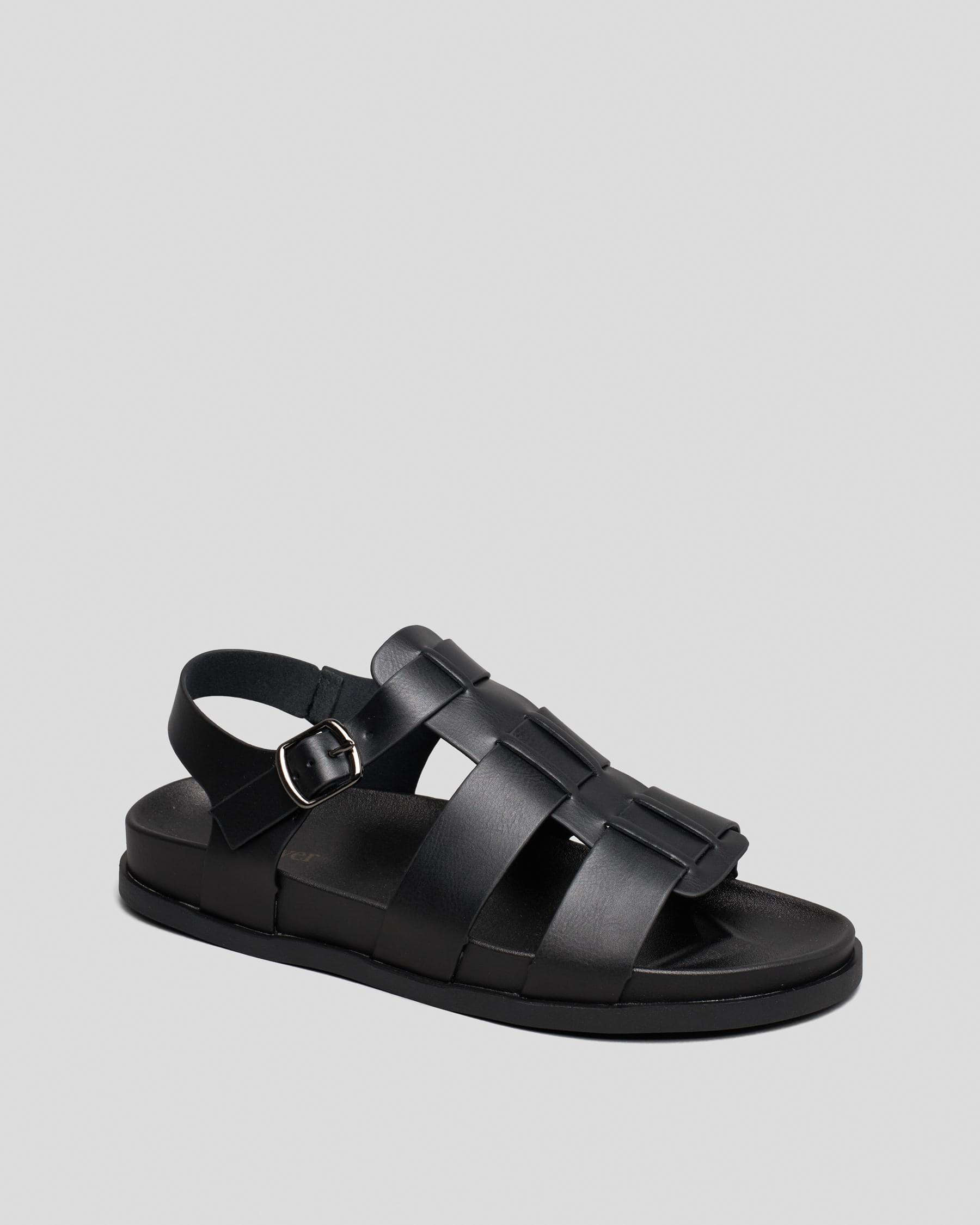 Shop Ava And Ever Josie Sandal In Black - Fast Shipping & Easy Returns ...