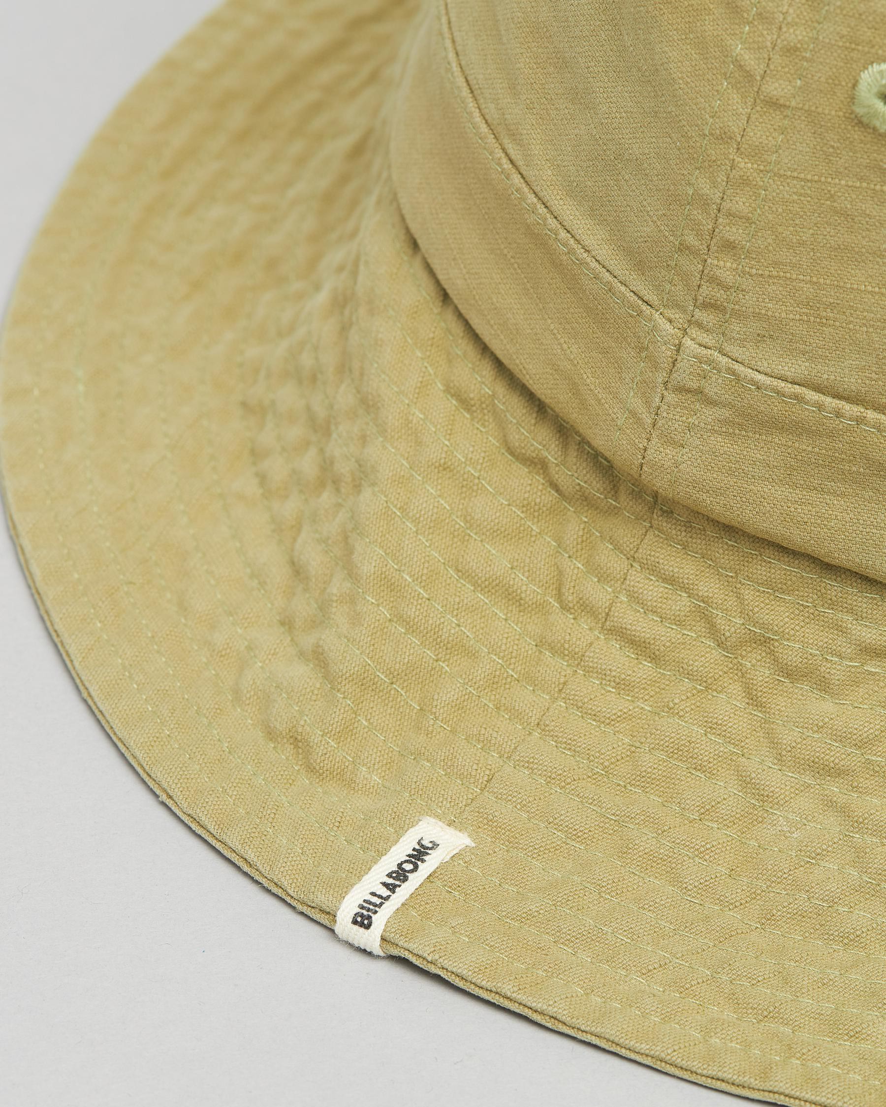 Billabong Washed Out Bucket Hat In Hemp - Fast Shipping & Easy Returns ...