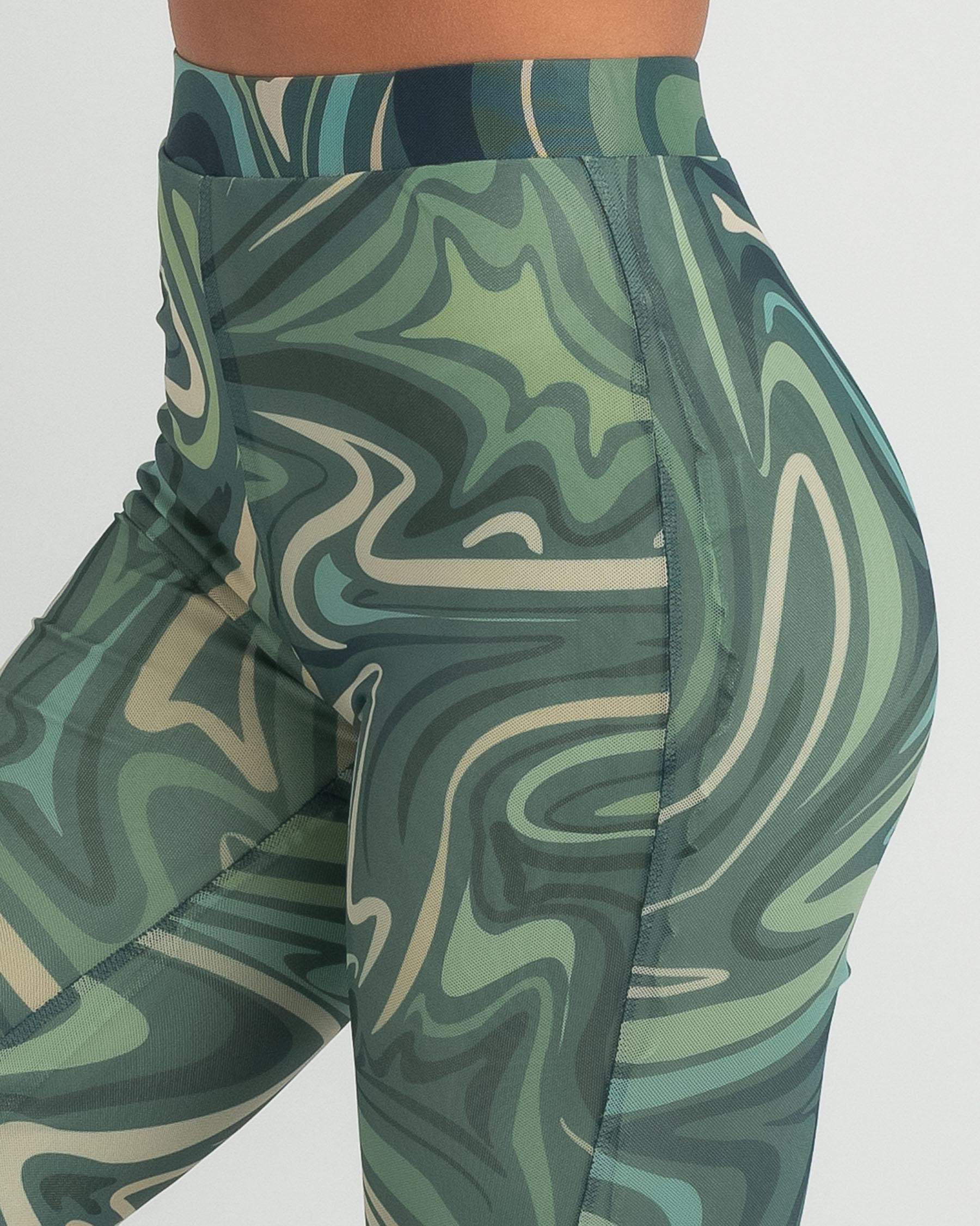 Ava And Ever Paddle Pop Lounge Pants In Mint Swirl - Fast Shipping ...