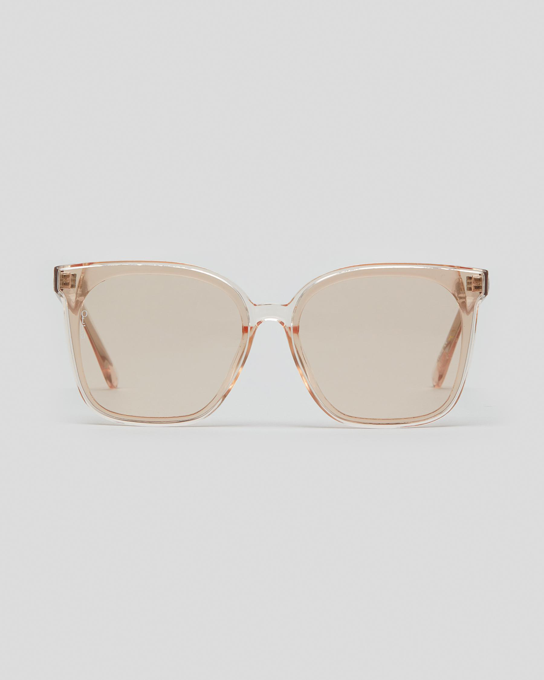 Otra Eyewear Betty Sunglasses In Light Brown - Fast Shipping & Easy ...