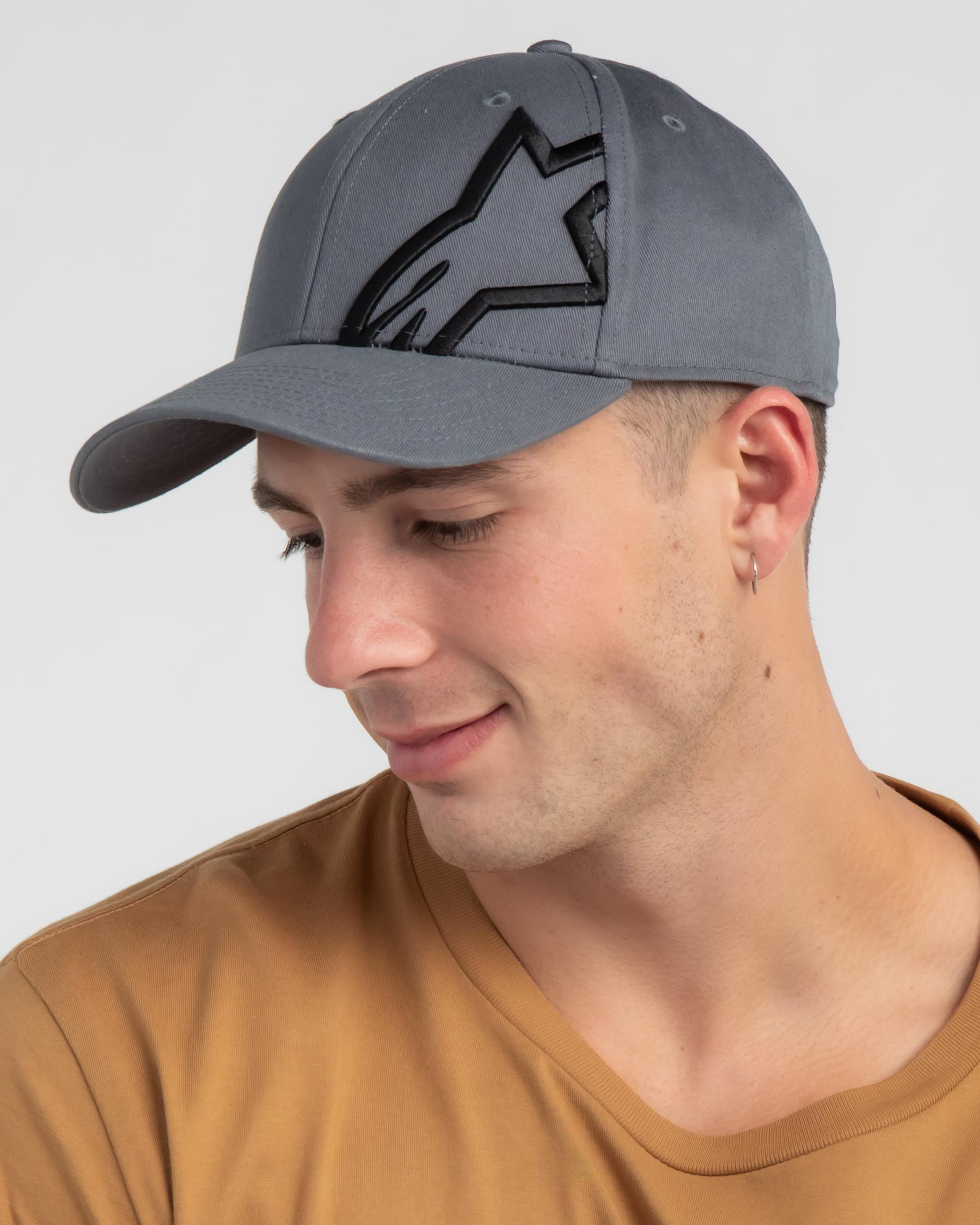 Alpinestars Corp Snap 2 Cap In Charcoal 