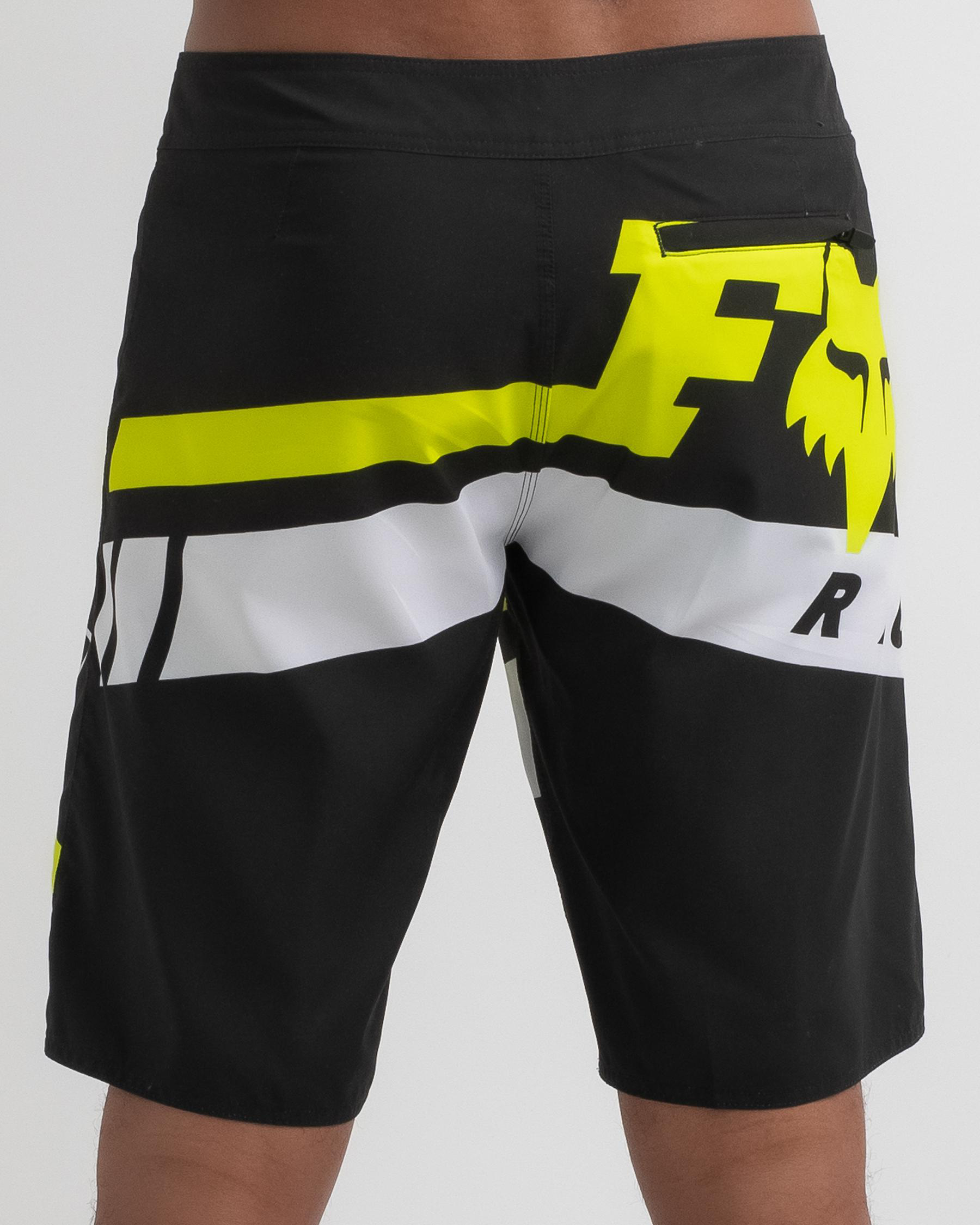 Shop Fox Wrapped Board Shorts 21" In Black Fast Shipping & Easy