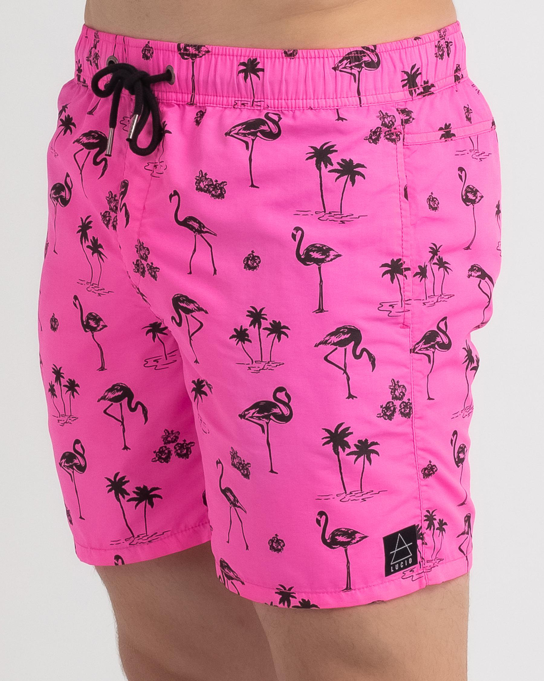 Lucid Voyage Mully Shorts In Pink/black - Fast Shipping & Easy Returns ...