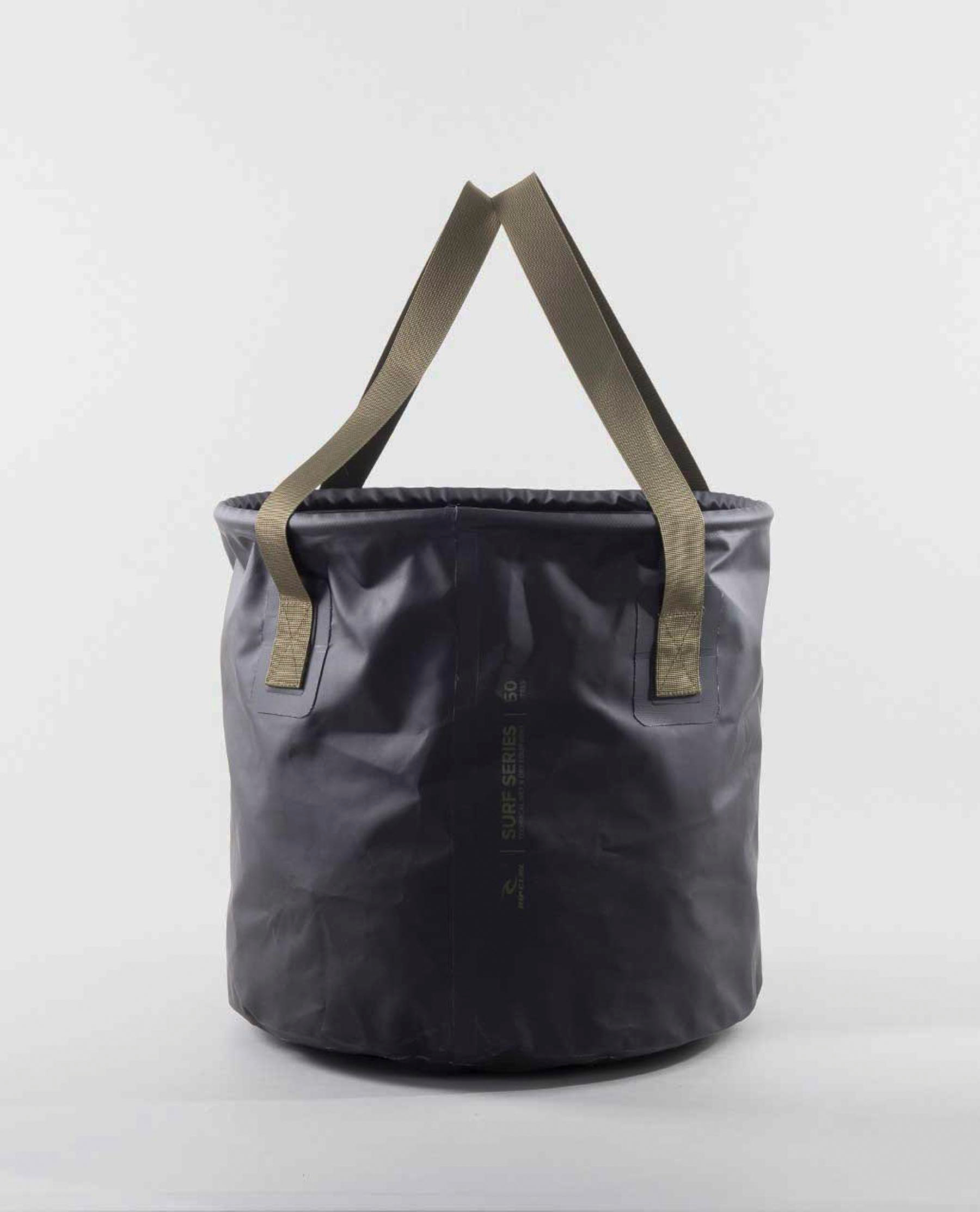 Rip Curl Surf Series 50L Changing Bucket 14RMUT - Seau Change Noir/Gris
