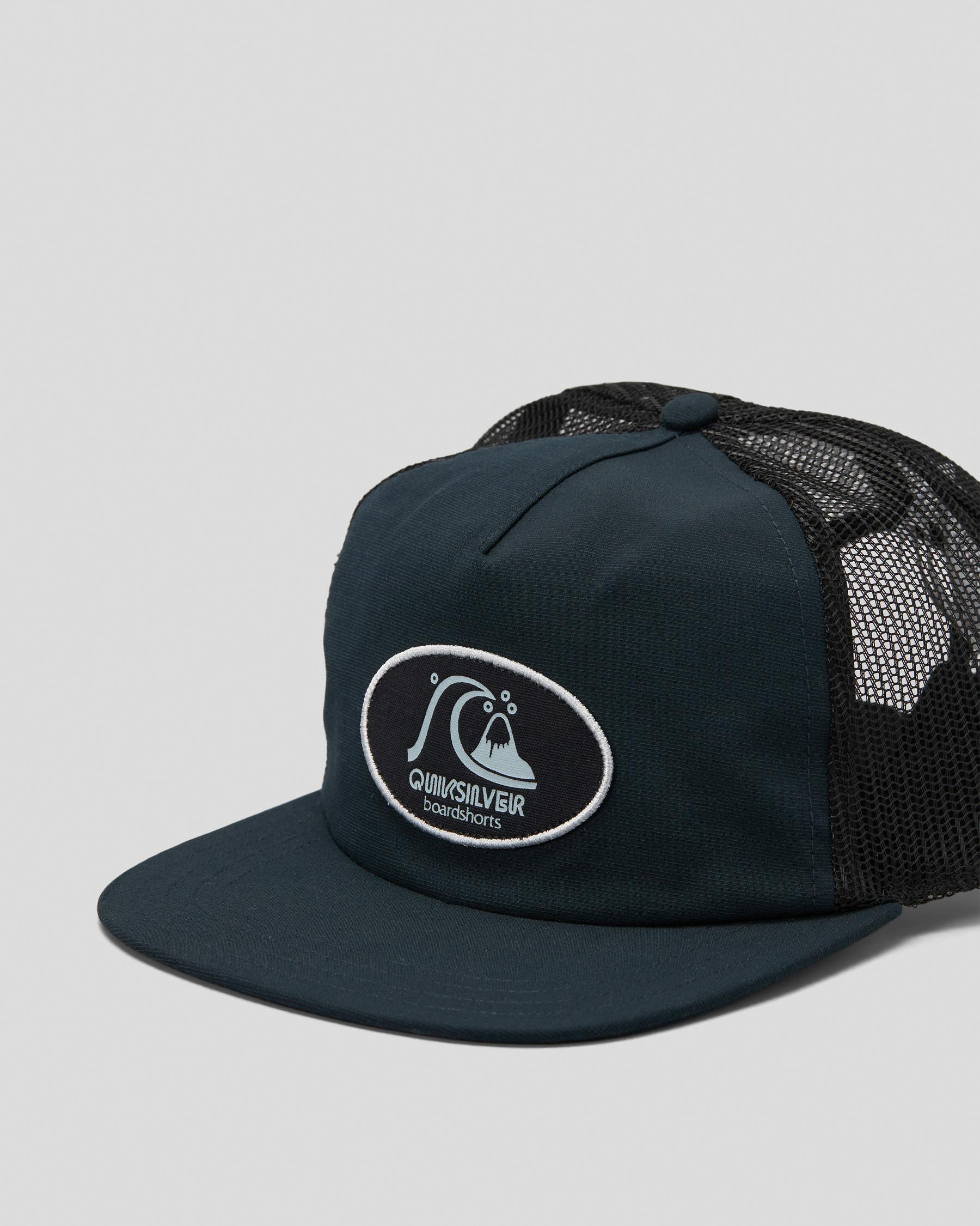 In Originals Easy Quiksilver - Returns United City Shipping Black & States - Beach FREE* Trucker