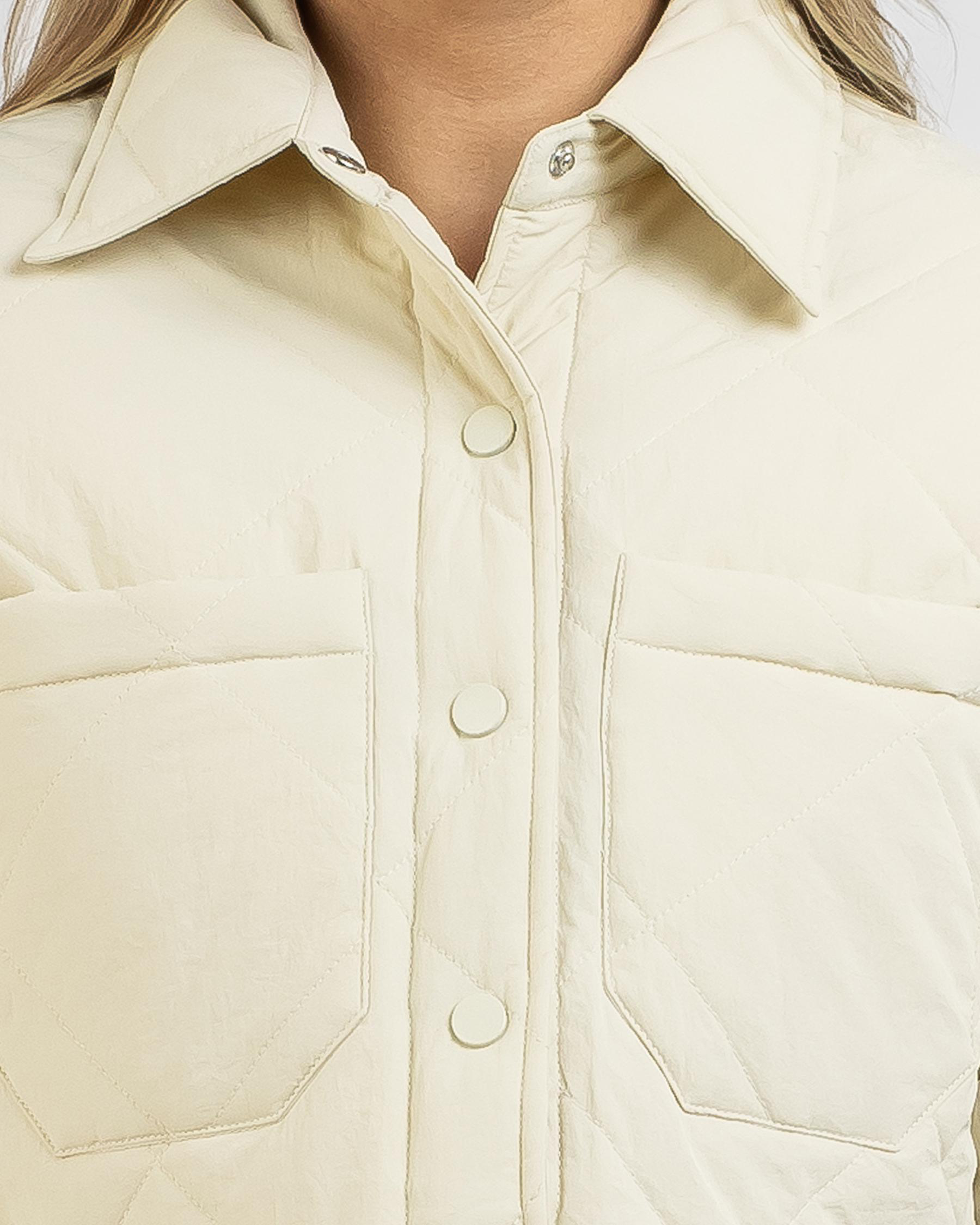 Trinity Jacket Shop Into Fashions Trinity Jacket In Beige - Fast Shipping & Easy ...