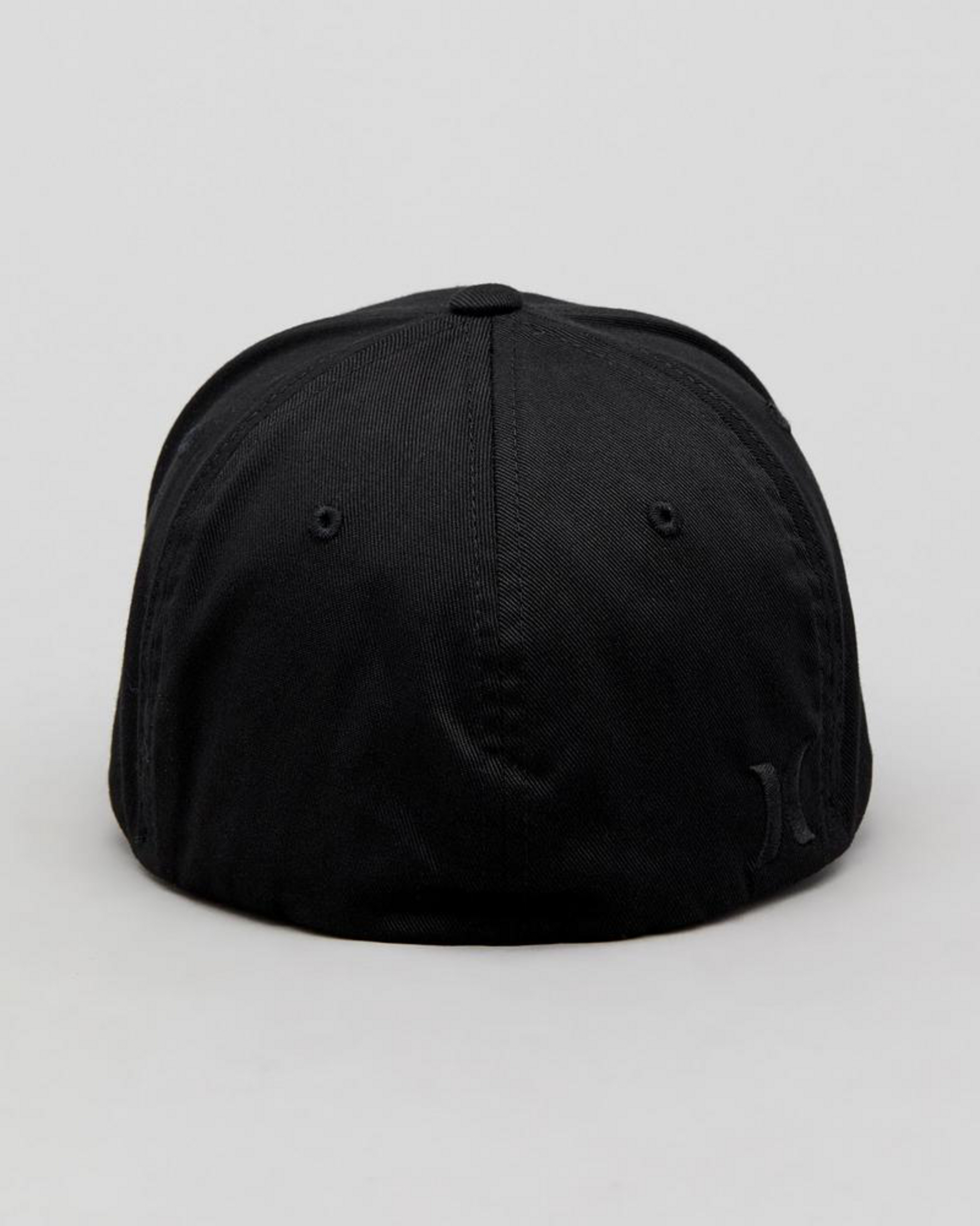 Hurley One & Only Corp Cap In Black/black - Fast Shipping & Easy ...