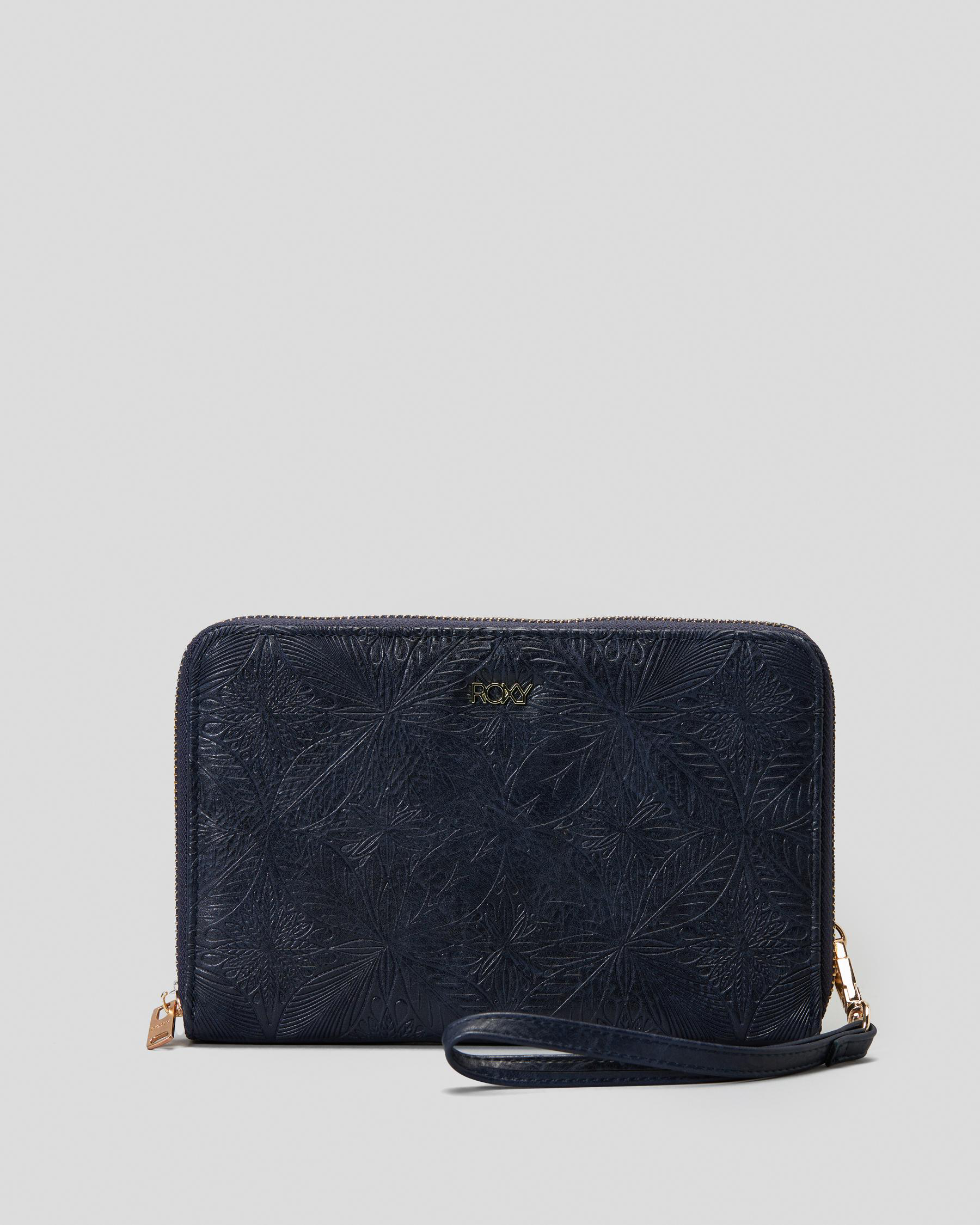 Shop Roxy Magic Happens Travel Wallet In Mood Indigo Fast Shipping & Easy Returns City Beach