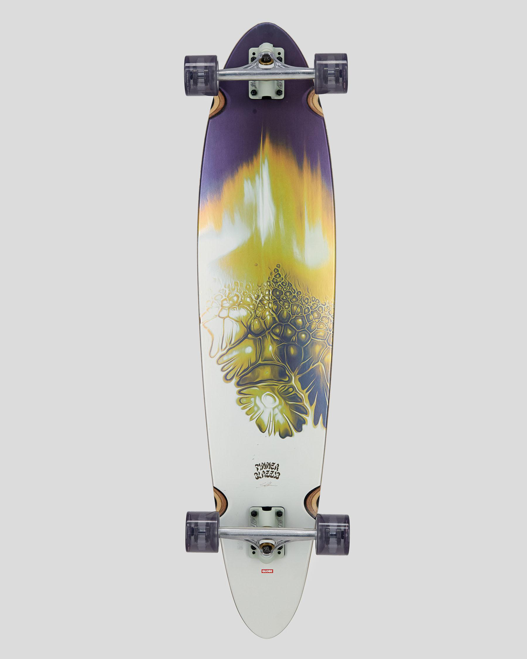 Shop Globe Pinner Classic 40" Longboard In Gold Vein Fast Shipping