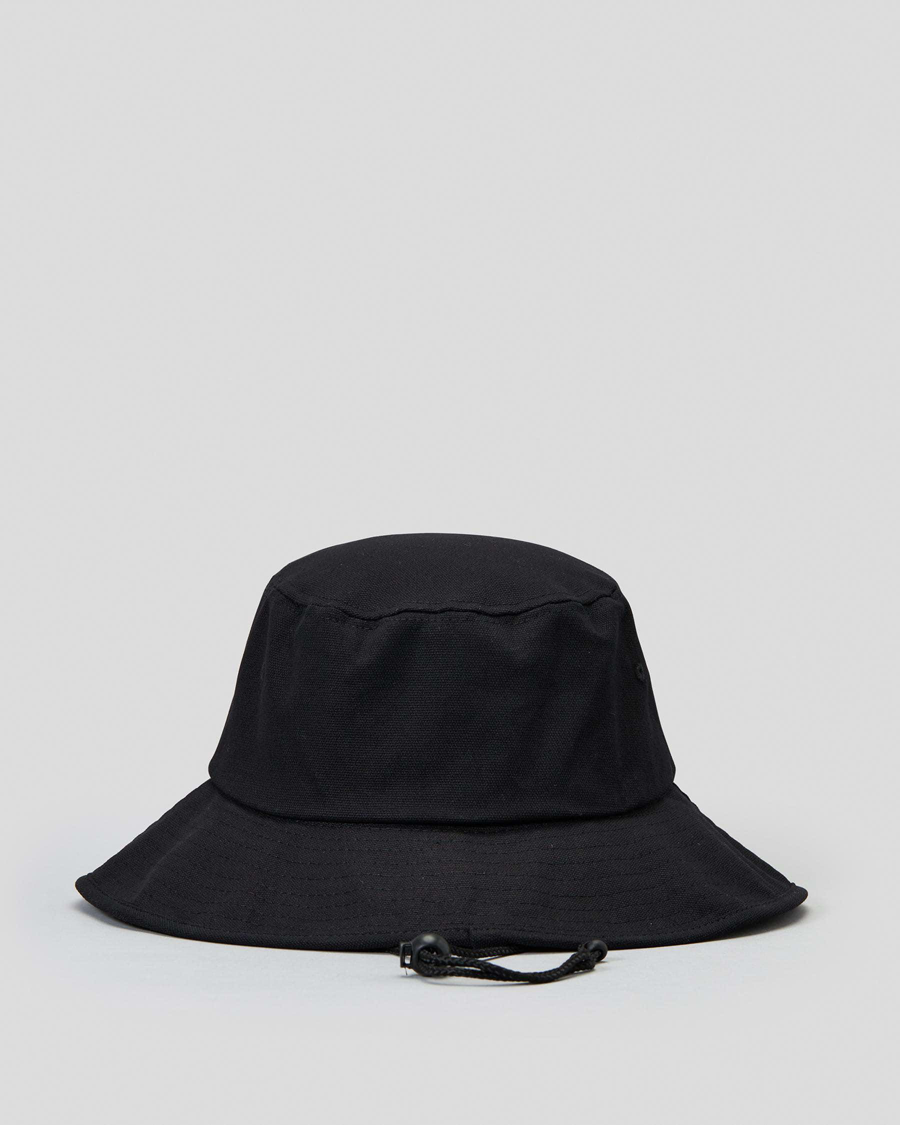 Shop Jacks Shadow Wide Brim Hat In Black Fast Shipping & Easy Returns