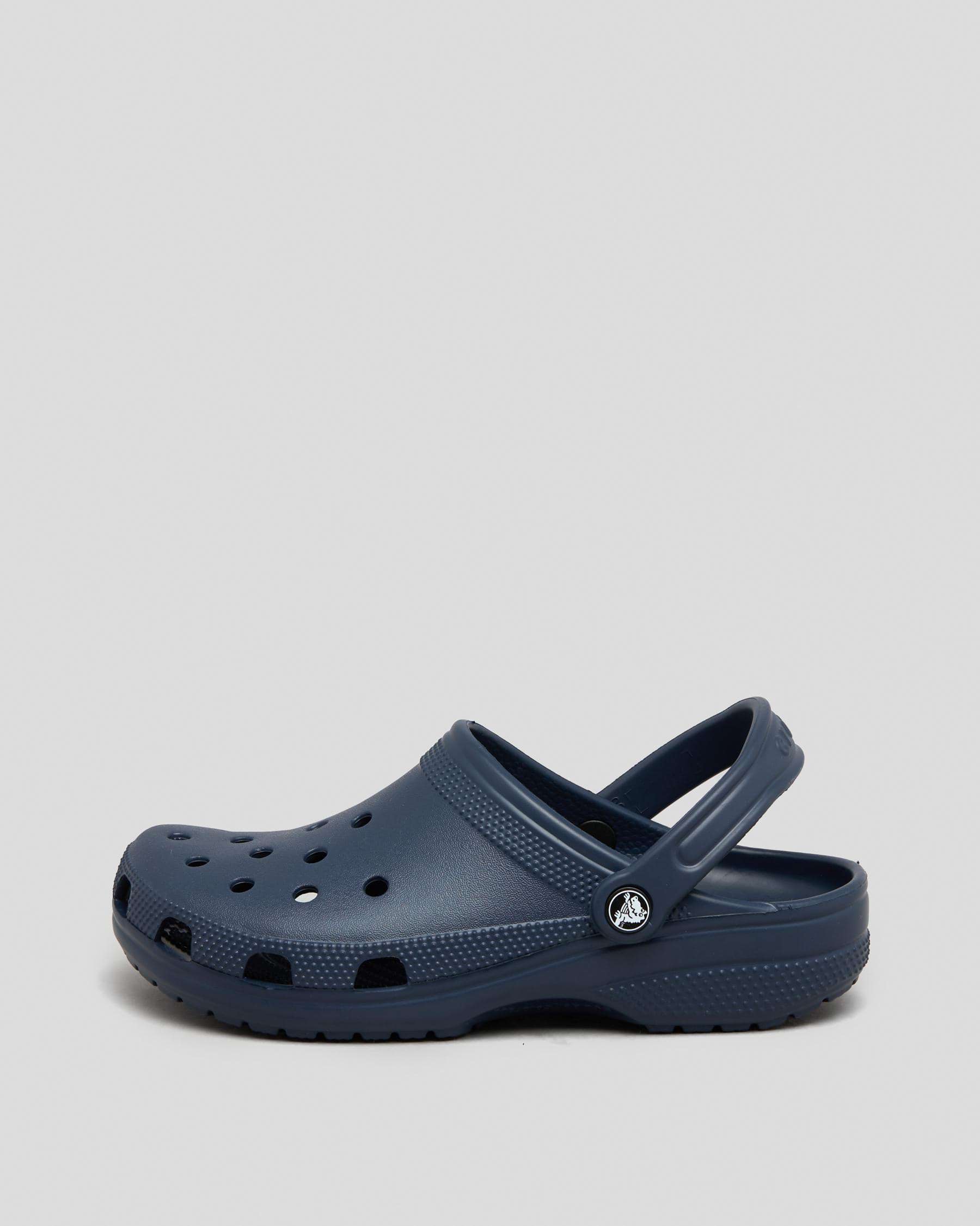 Shop Crocs Classic Clogs In Navy - Fast Shipping & Easy Returns - City ...