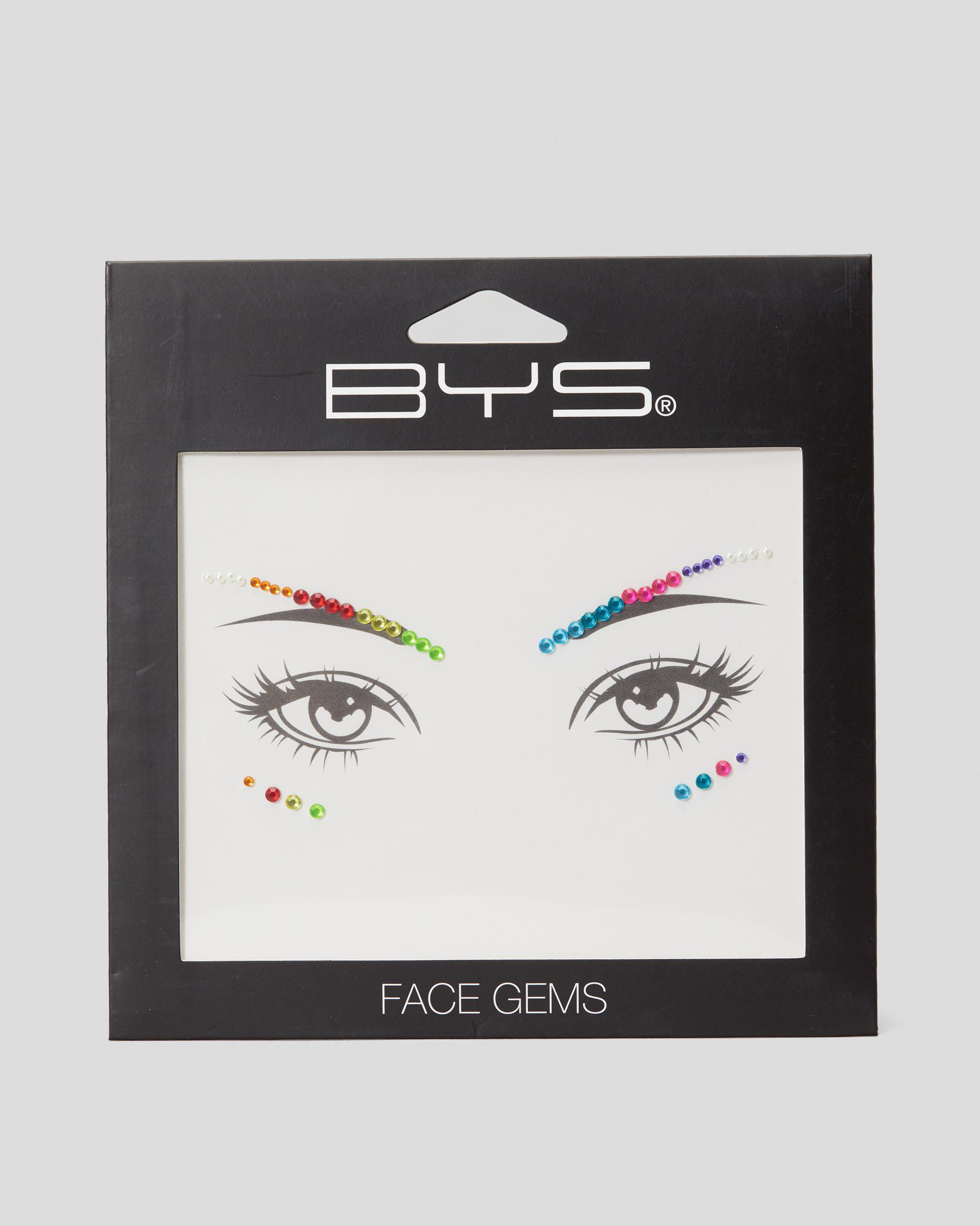 Get It Now Rainbow & Pearl Face Gem Pack In Multi FREE* Shipping