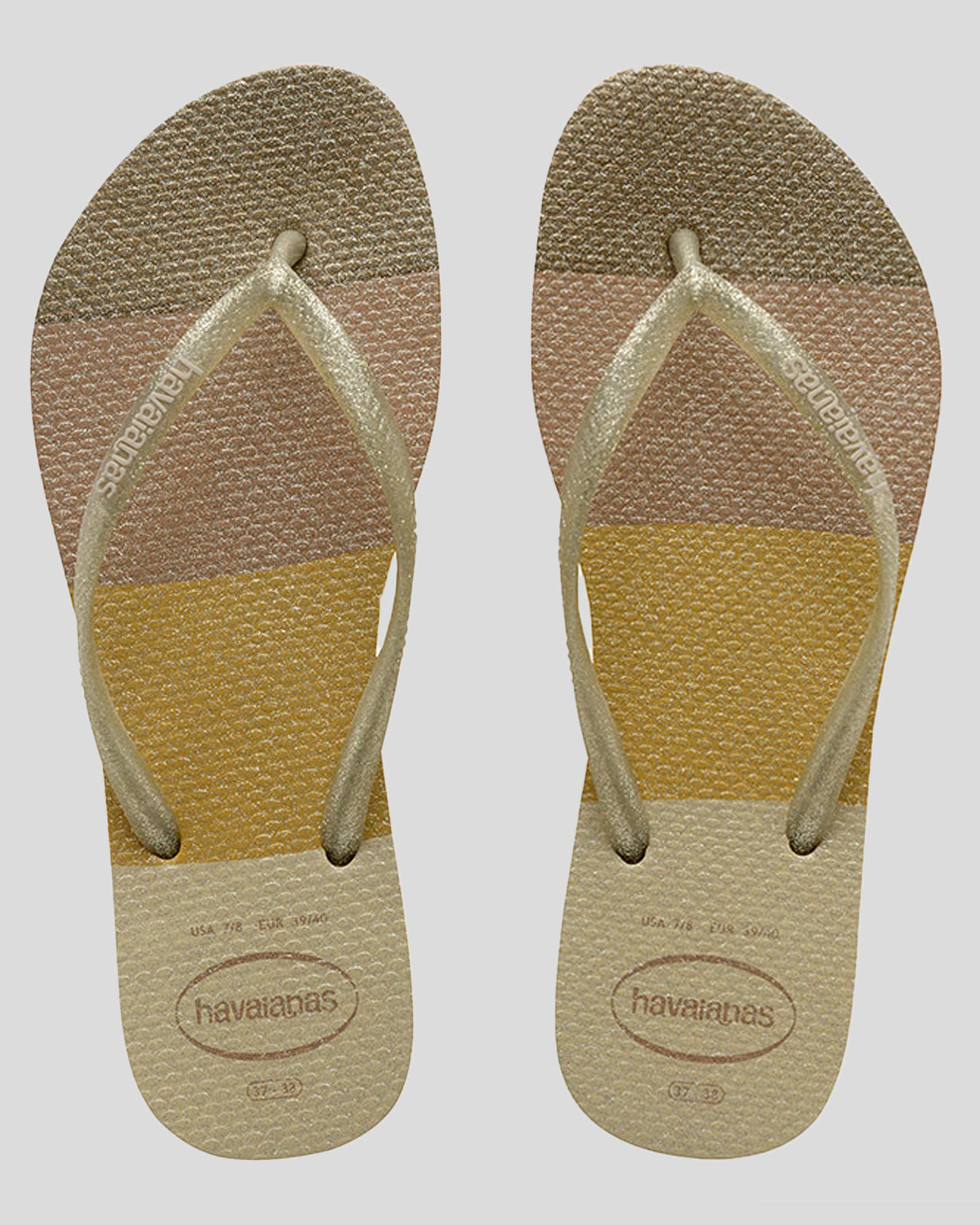 Tongs Havaianas Enfant Slim Palette Glow Ballet Rose