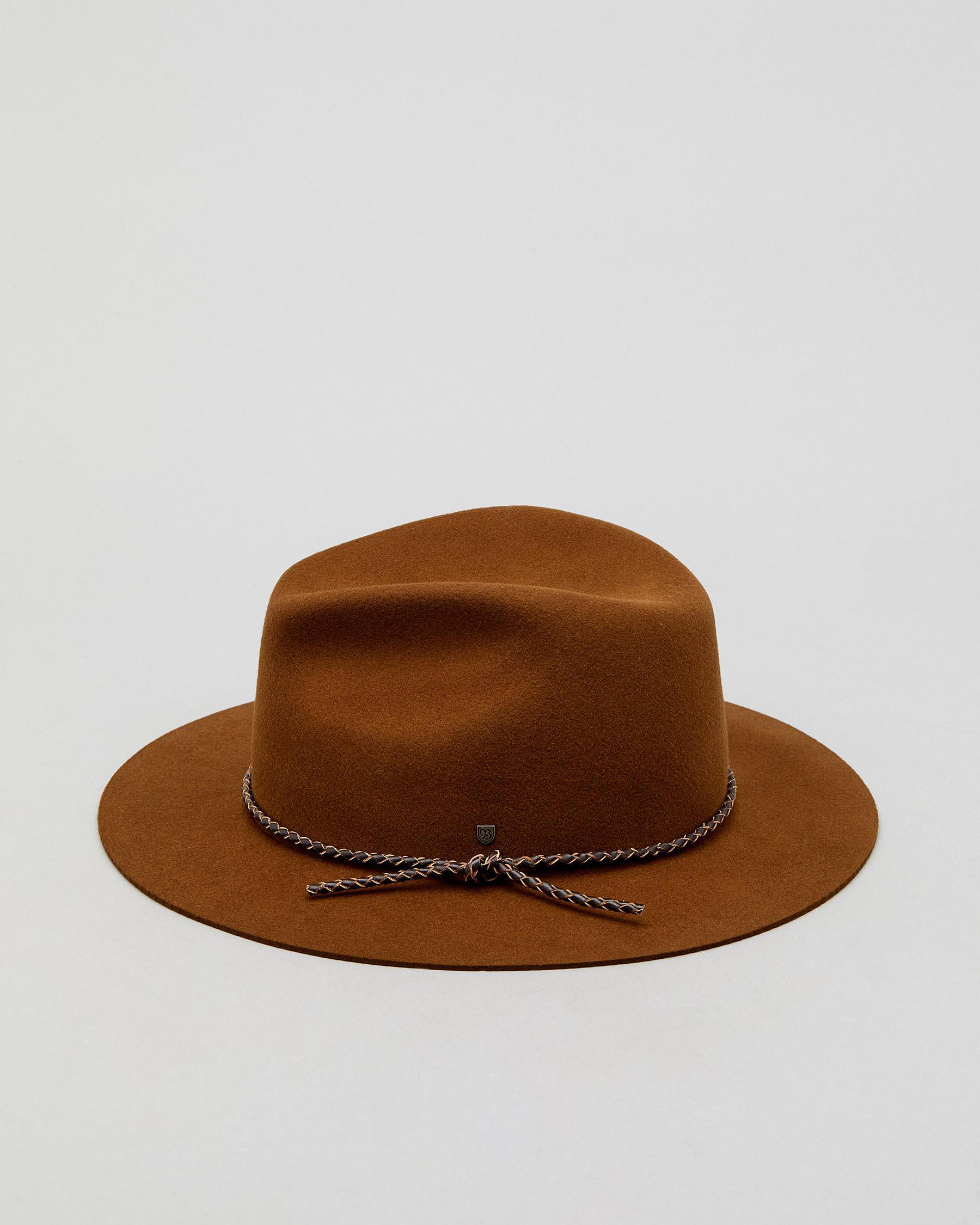 Brixton Freeport Hat In Coffee | City 