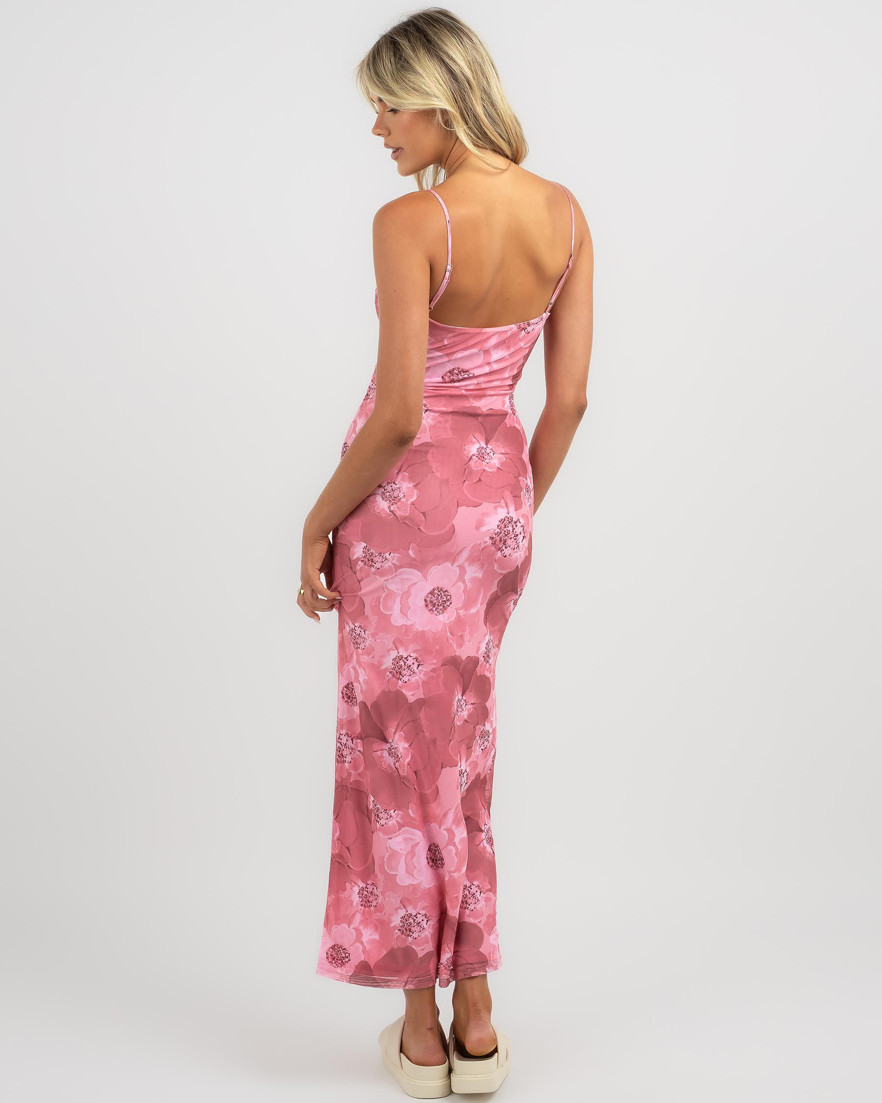 Shop Luvalot Delilah Maxi Dress In Pink Fast Shipping & Easy Returns City Beach Australia