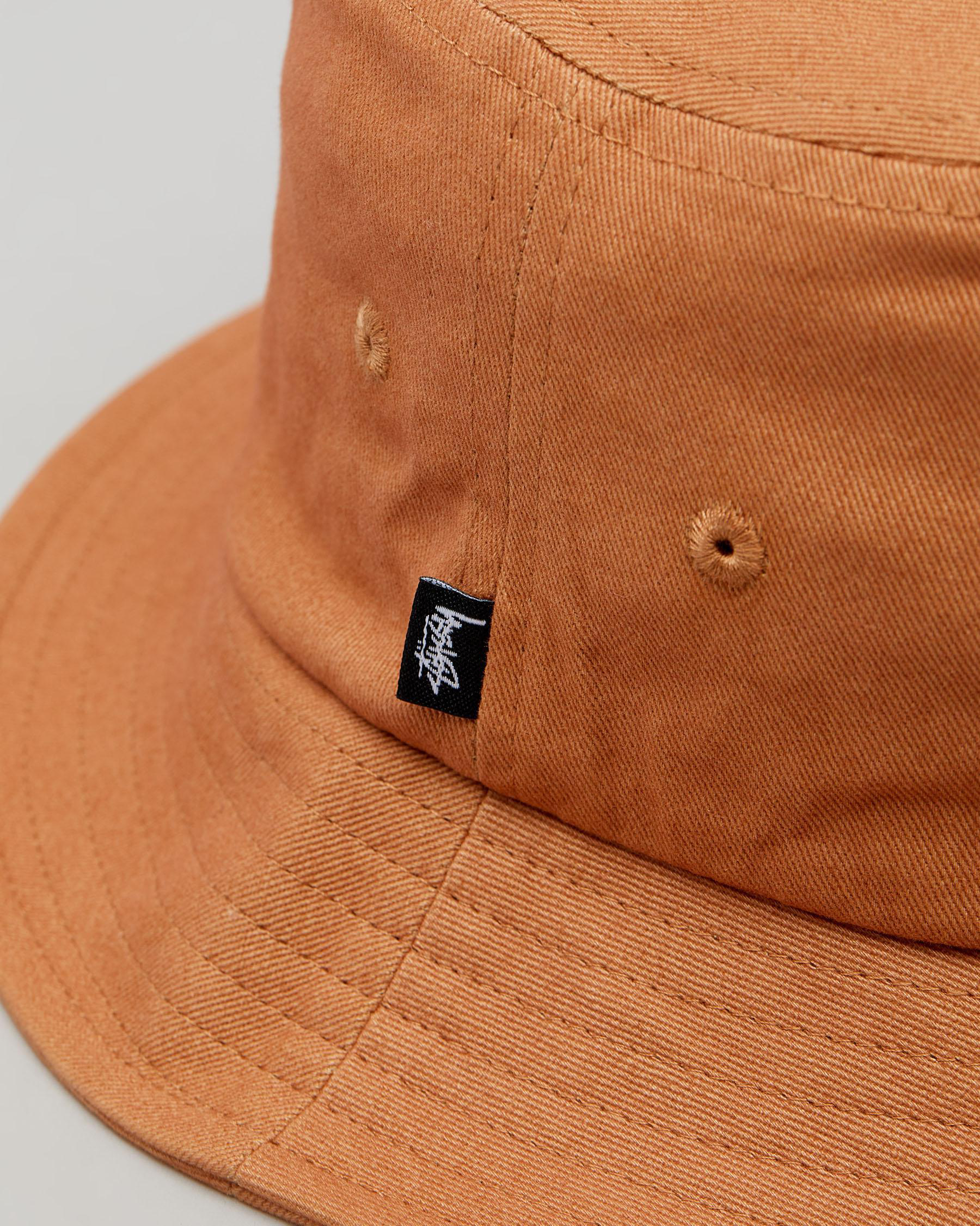 Shop Stussy Stock Bucket Hat In Dusty Coral Fast Shipping & Easy