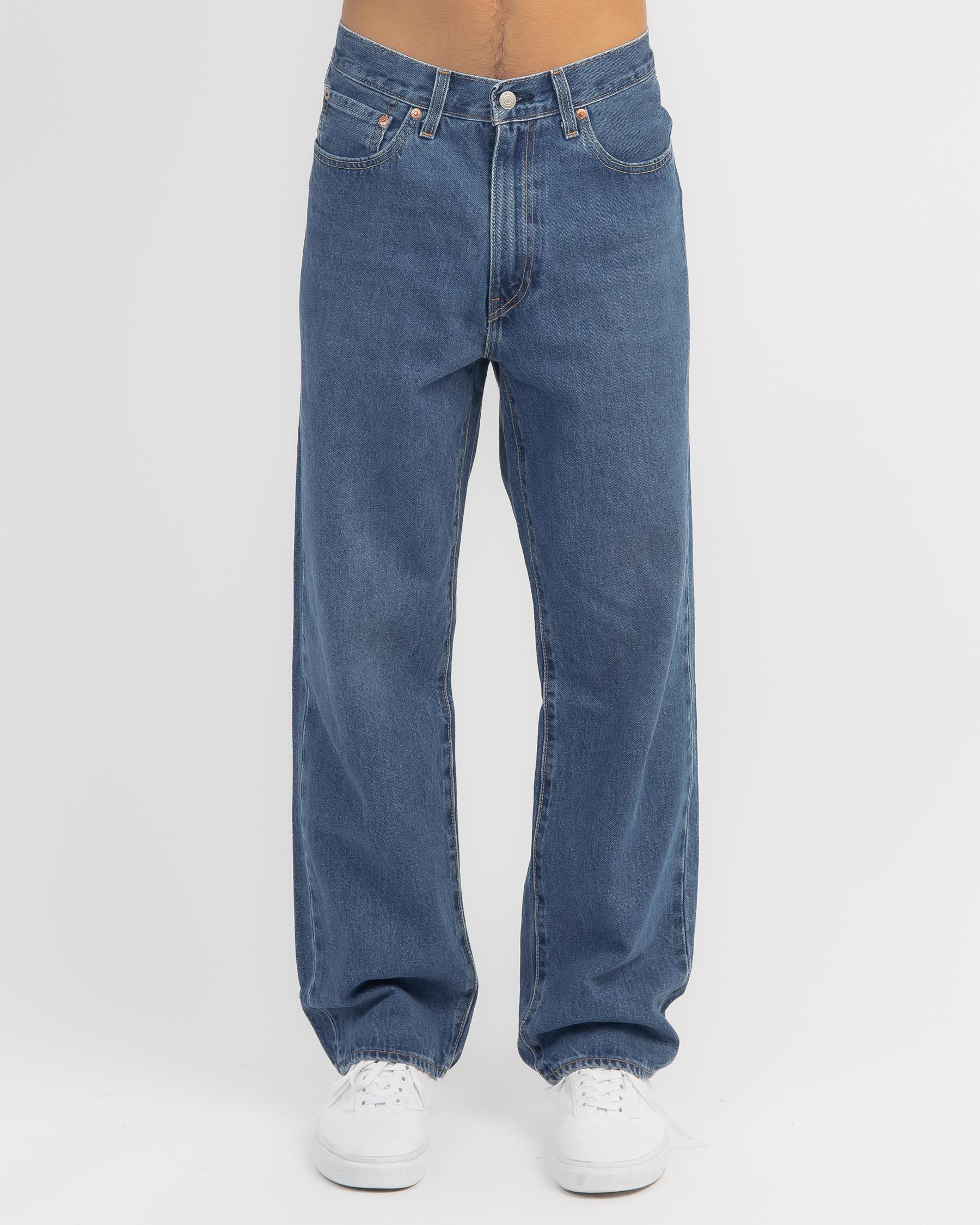 Levi's Stay Loose Denim Jeans In Medium Indigo - Fast Shipping & Easy ...